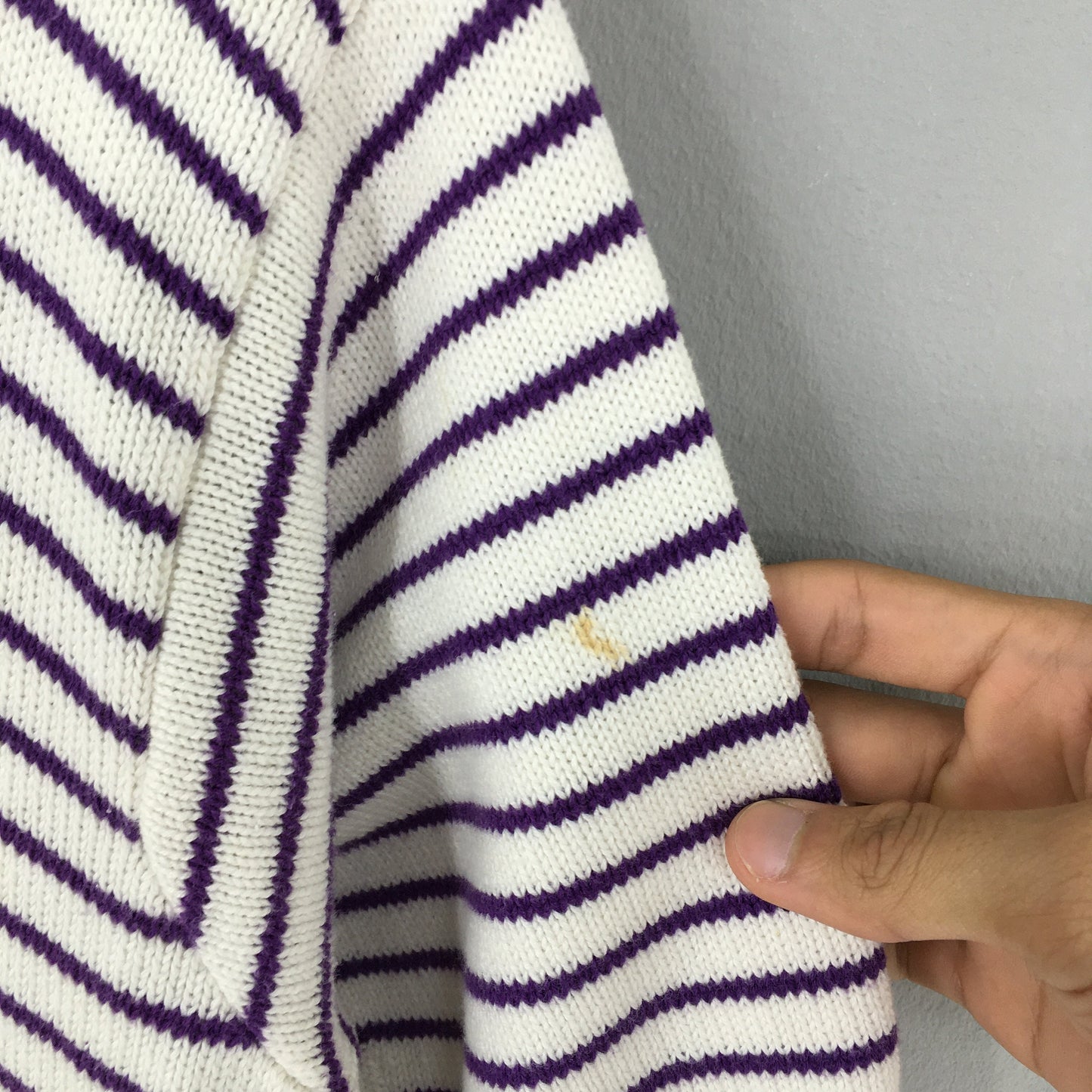 Polo Ralph Lauren Purple Stripes Polo Shirt Large