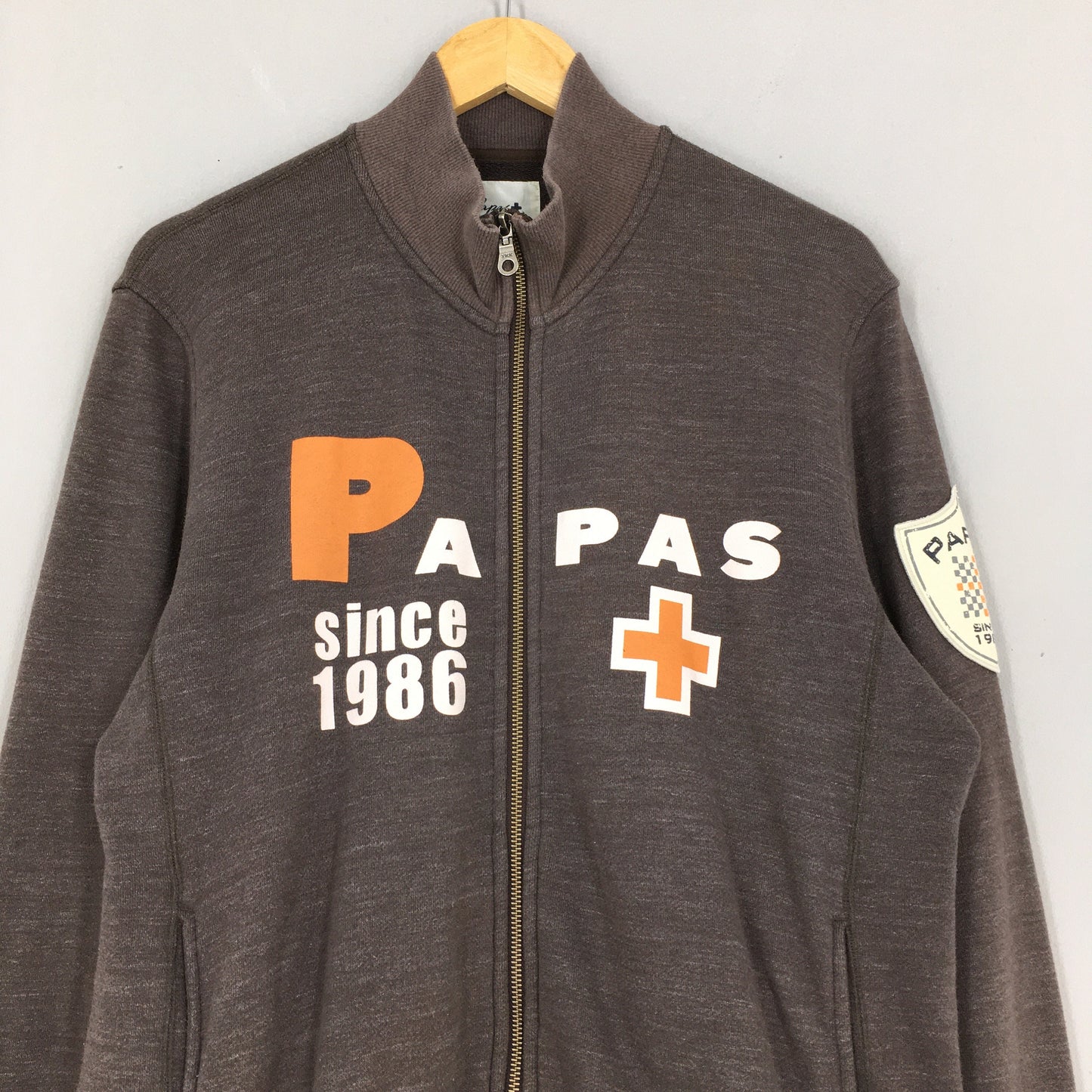 Papas Maniere De Heming Zipper Sweatshirt