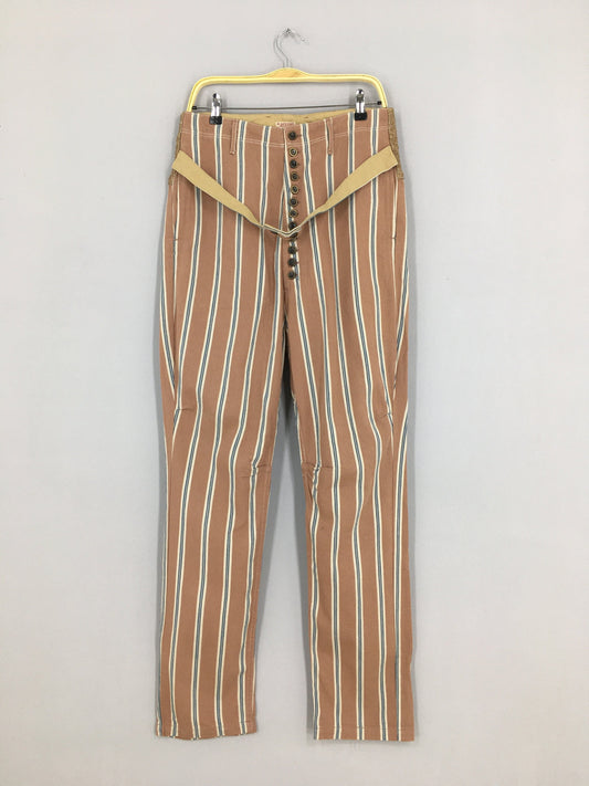 Kapital Kounty Japan Stripes Casual Pants Size 30x29.5