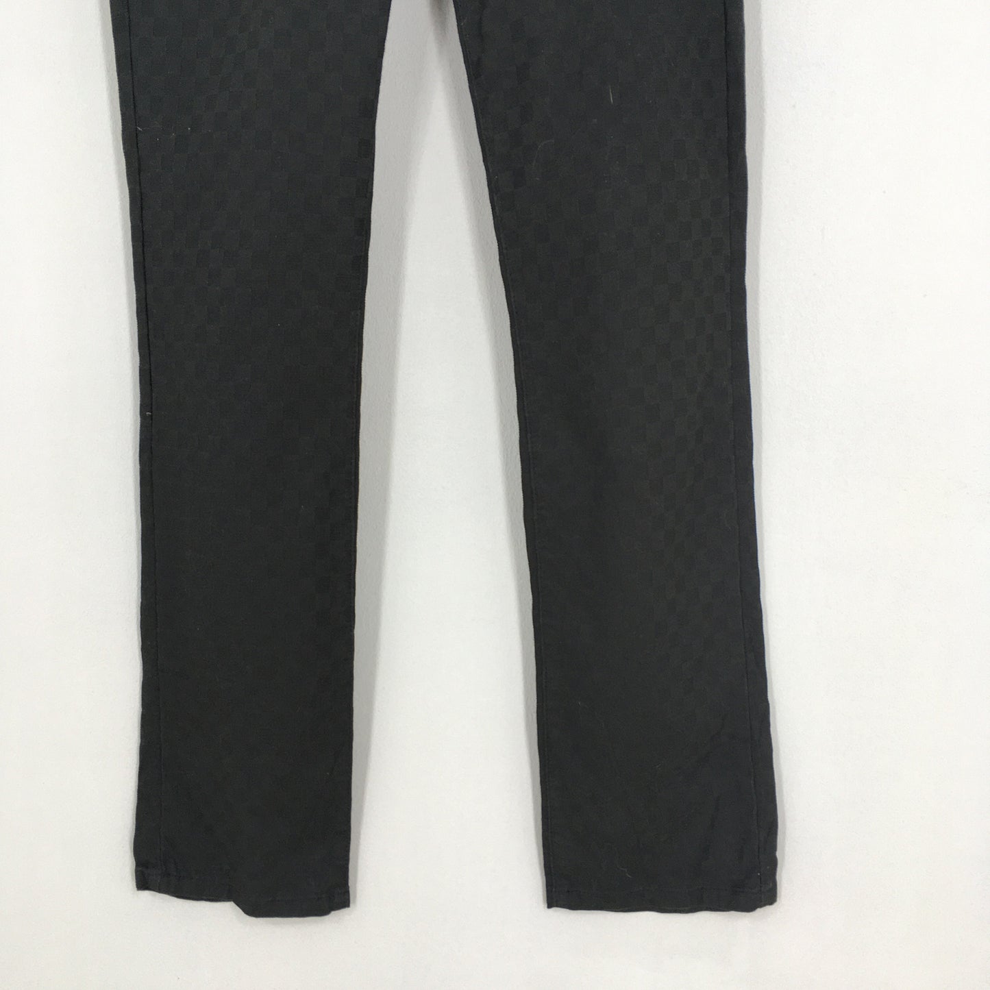 Avail Mode Japanese Black Checkered Pants Size 32x32.5