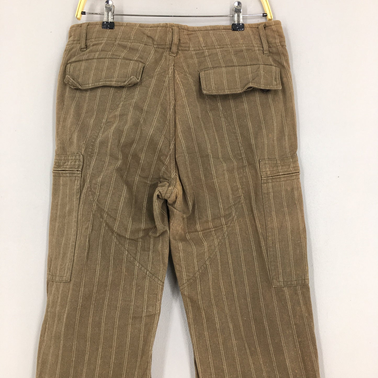 Chevignon Cargo Pants Techwear Stripes Size 32x31