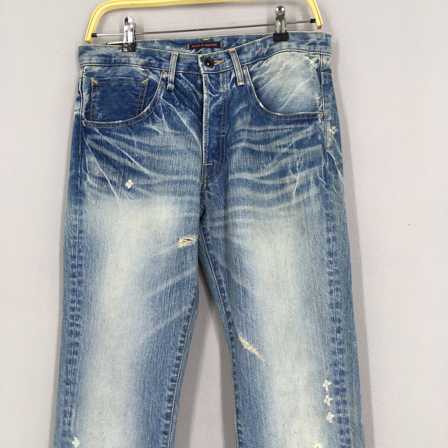 Blue Way Japan Acid Wash Jeans Size 30x34