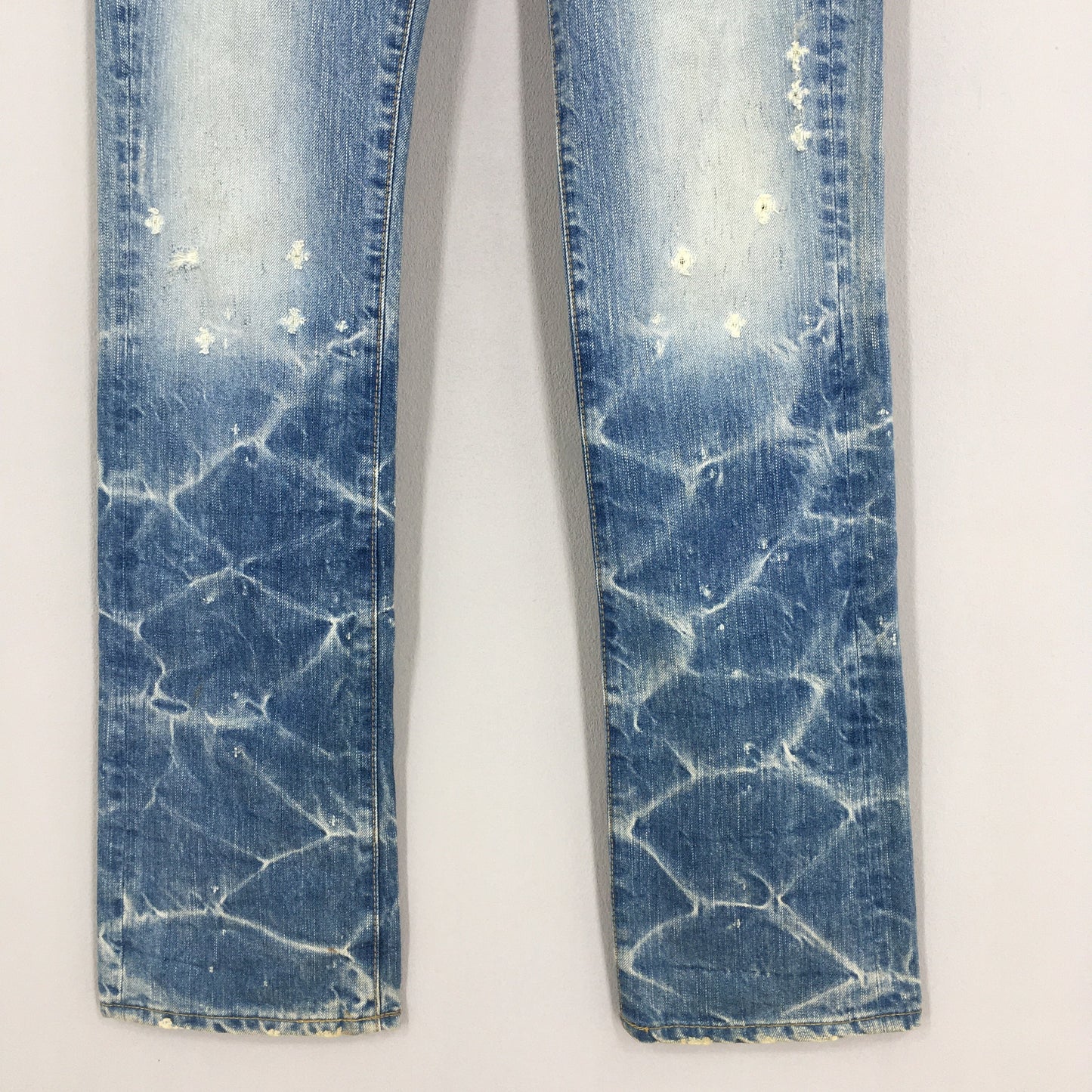 Blue Way Japan Acid Wash Jeans Size 30x34