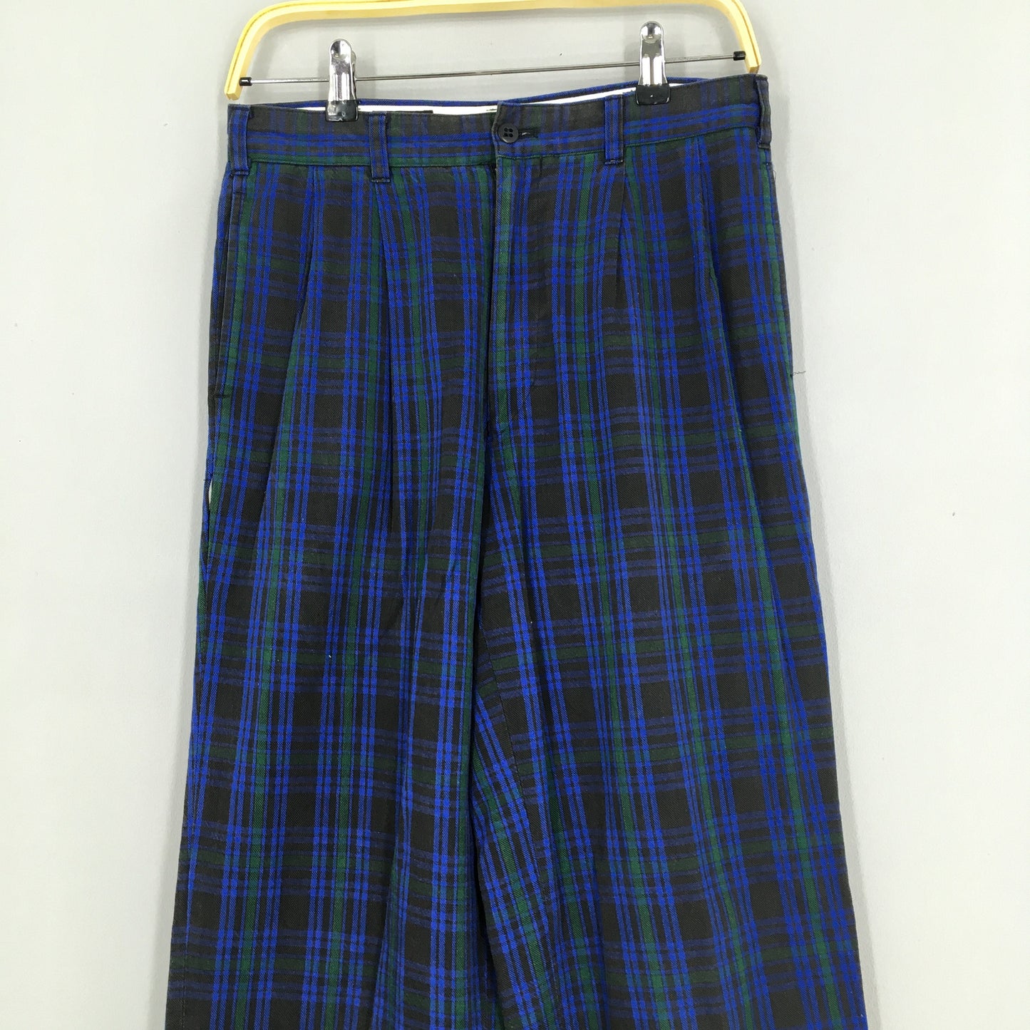 Japanese Beams Tartan Plaid Checkered Pants Size 30x32