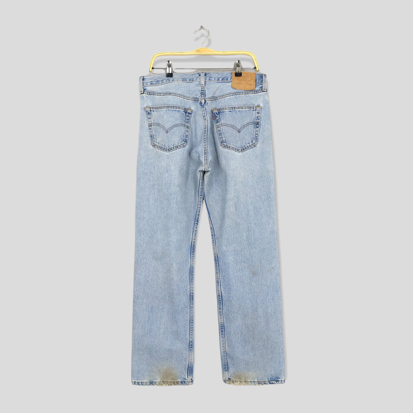 Levi's 501 Light Wash Blue Jeans Size 34x30