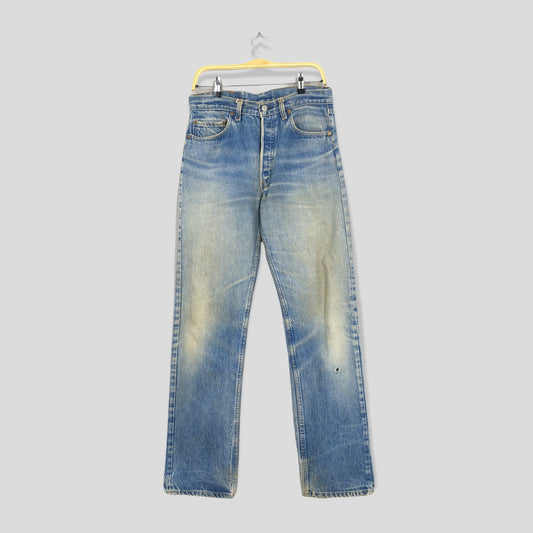 Levi's 501 Blue Rusty Jeans Size 31x33