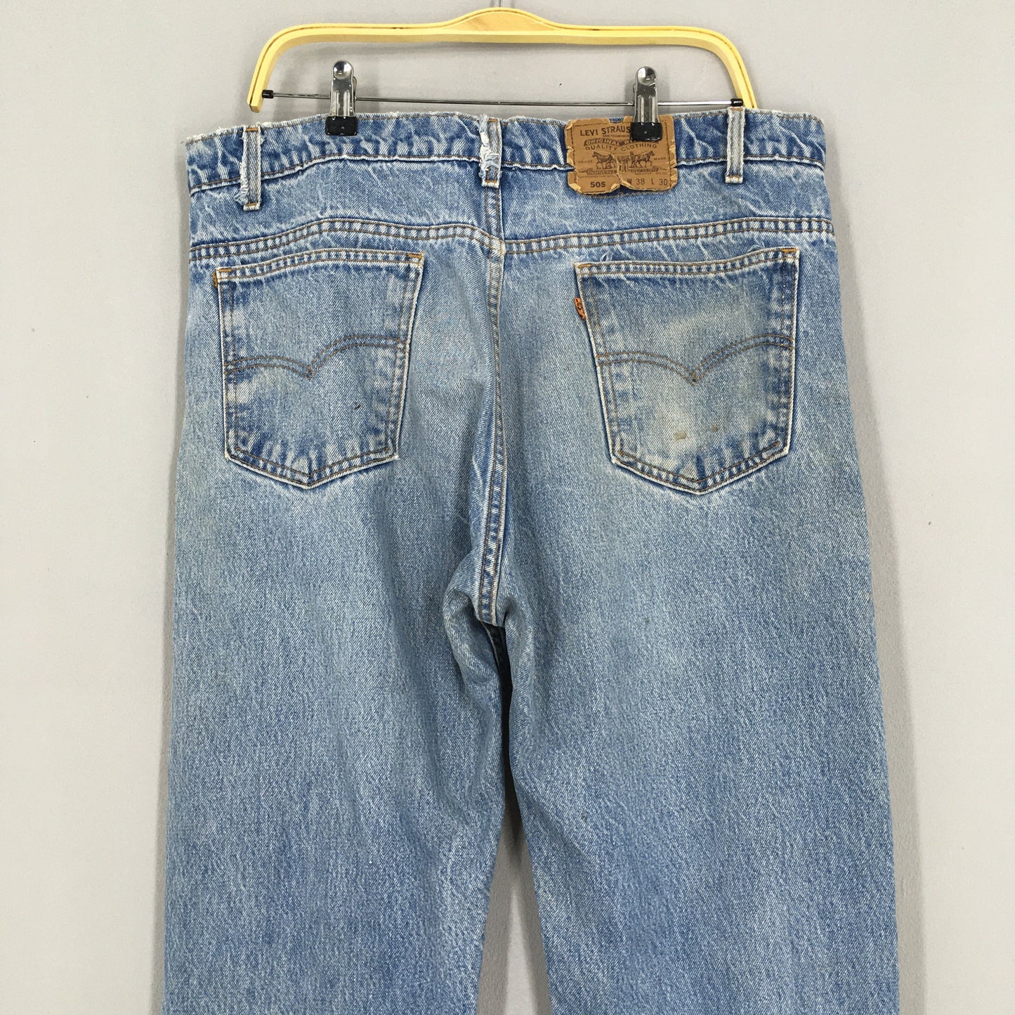 Levis 505 Regular Fit Jeans Size 38x30