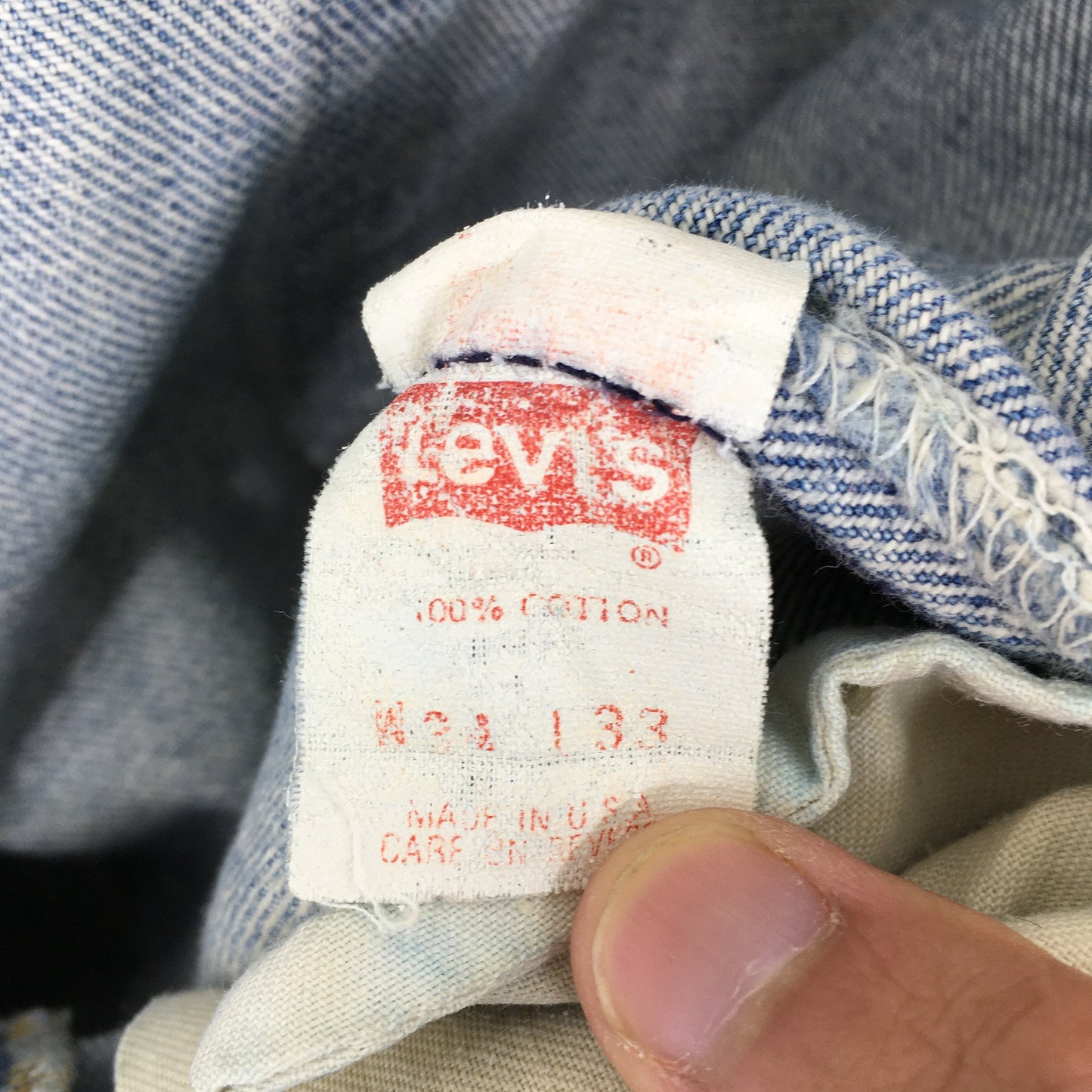 Levi's 501 Light Blue Jeans Size 32x32.5