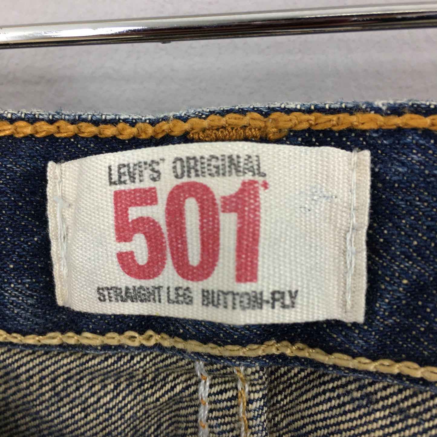 Levis 501 Faded Stonewash Jeans Size 31x31.5