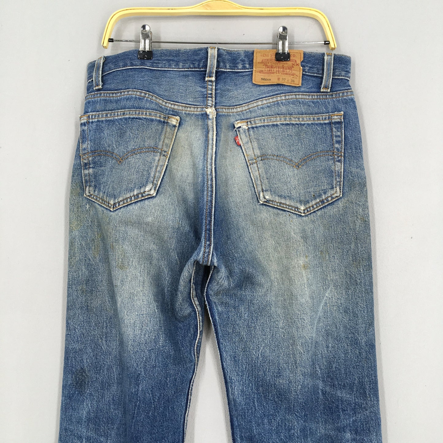 Levi's 501XX Stone Washed Jeans Size 33x33