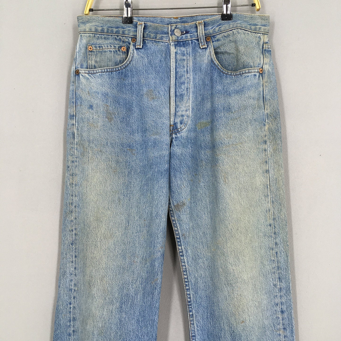 Levi's 501XX Stonewash Blue Dirty Jeans Size 30x33