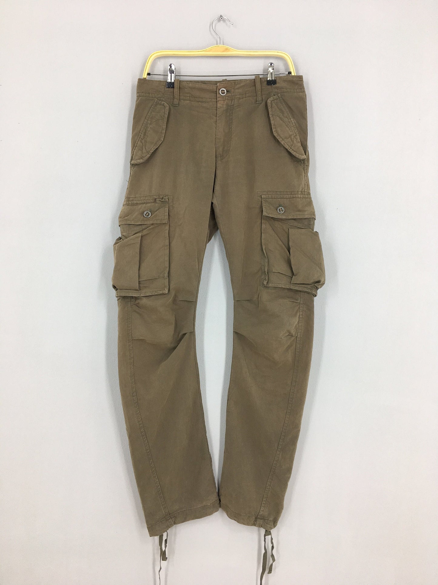 Japanese Nano Universe Twisted Cargo Pants Size 32x32