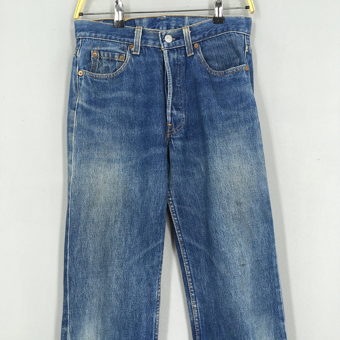 Levi's 501 Faded Blue Jeans Size 31x27.5