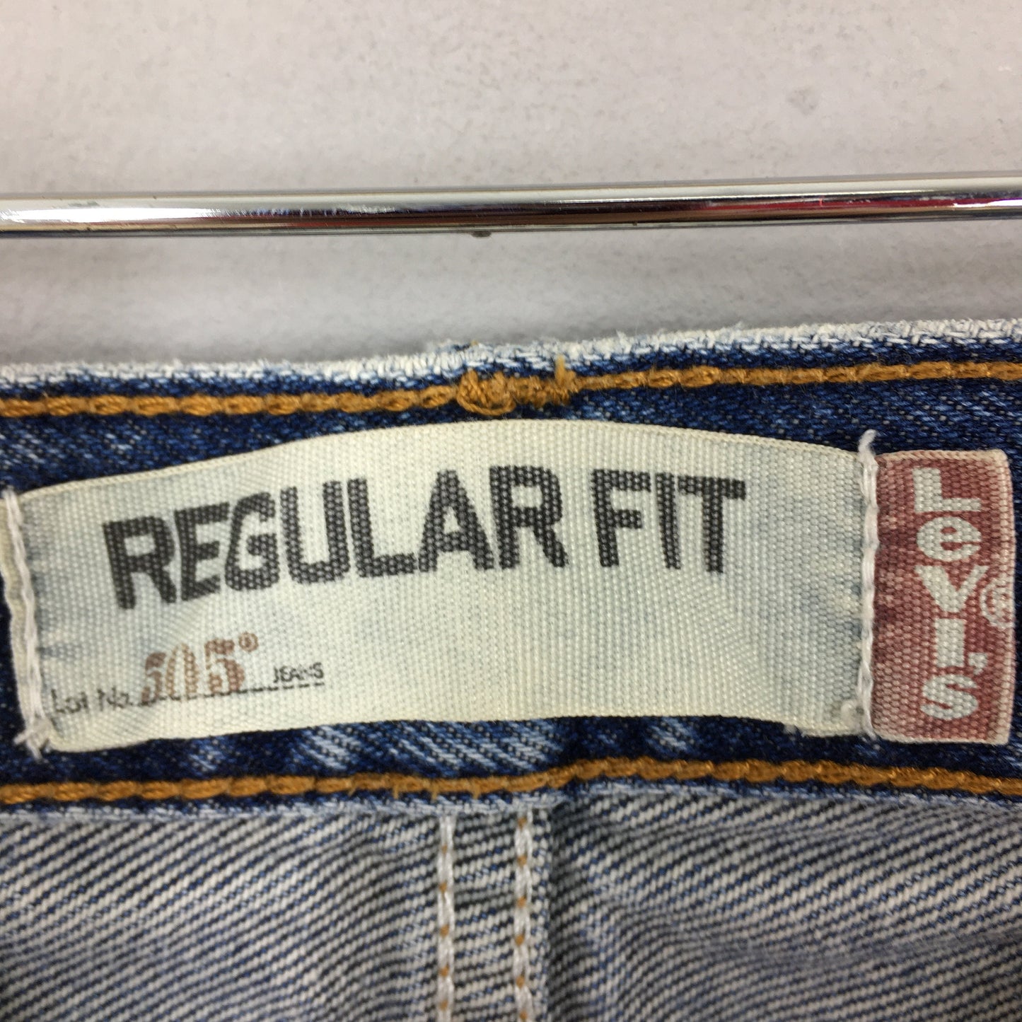 Levi's 505 Regular Fit Jeans Size 33x28