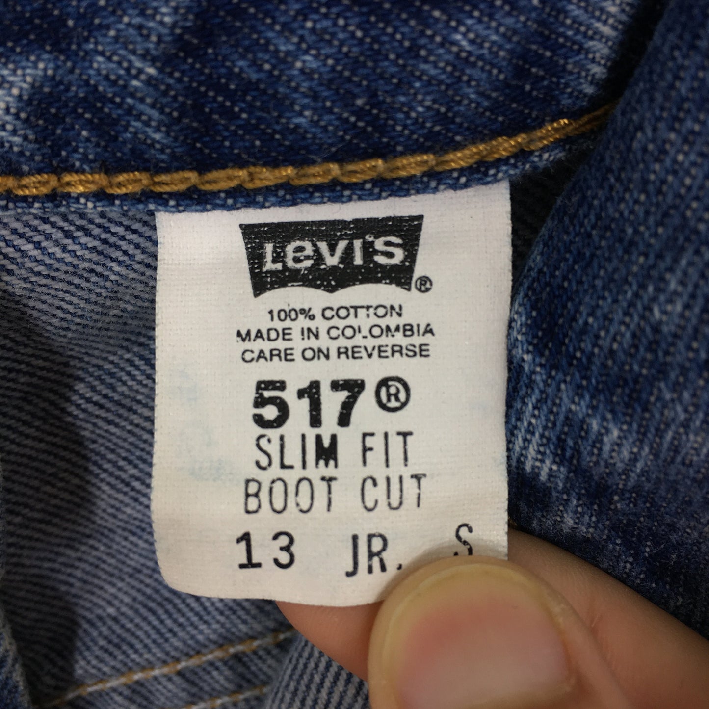 Levi's 517 Jeans Bootcut Flare Denim Size 32x30