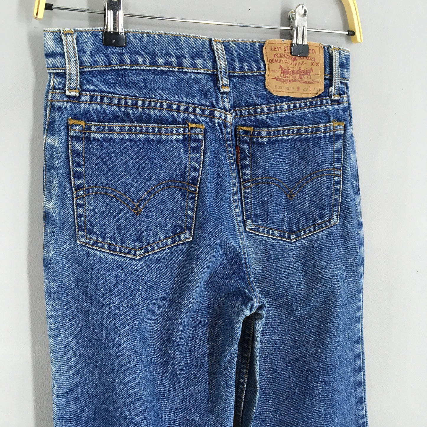 Levi's 505 High Waisted Jeans Size 26x29