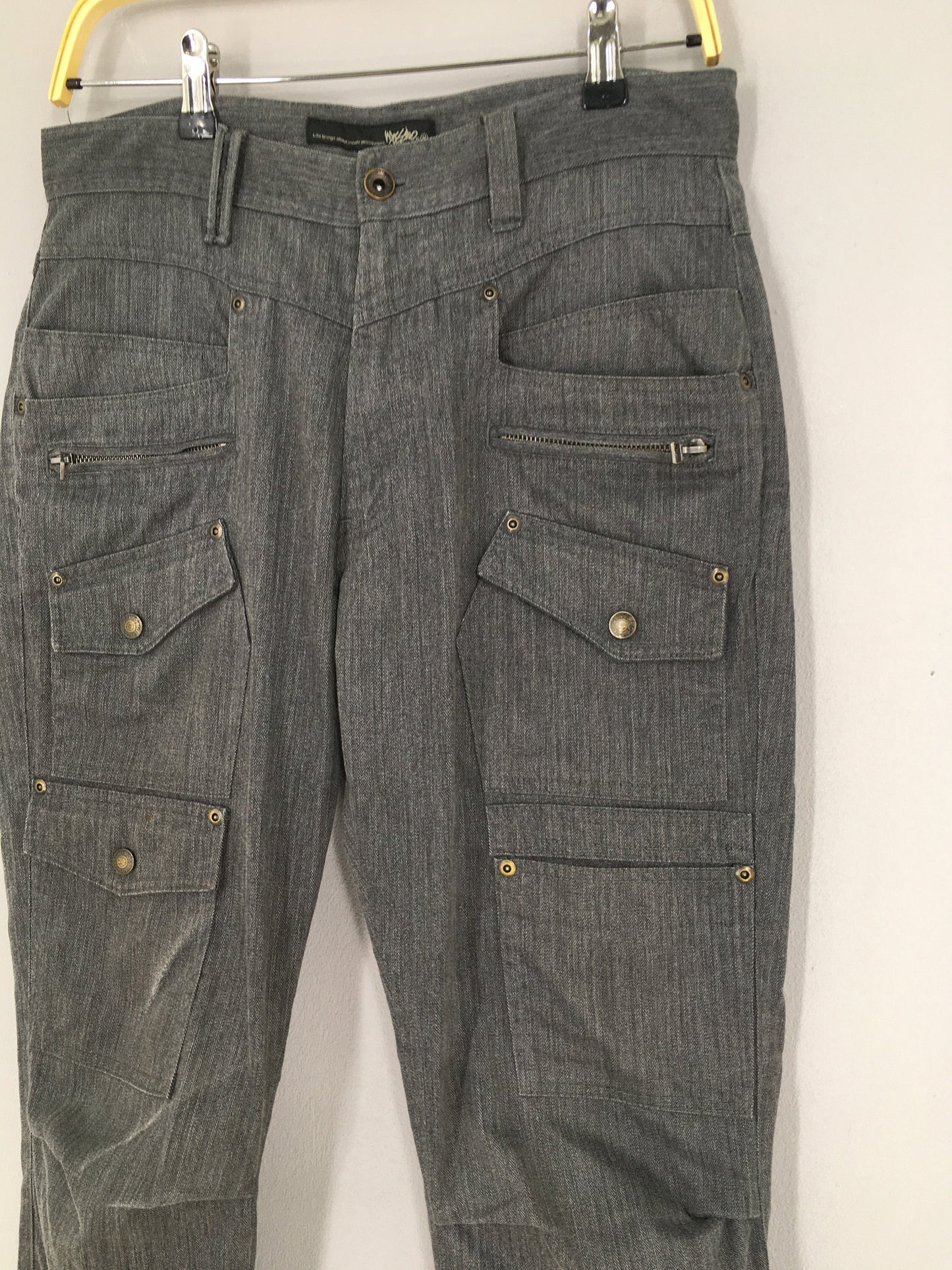 Mossimo Japan Cargo Gray Pants Size 30x31