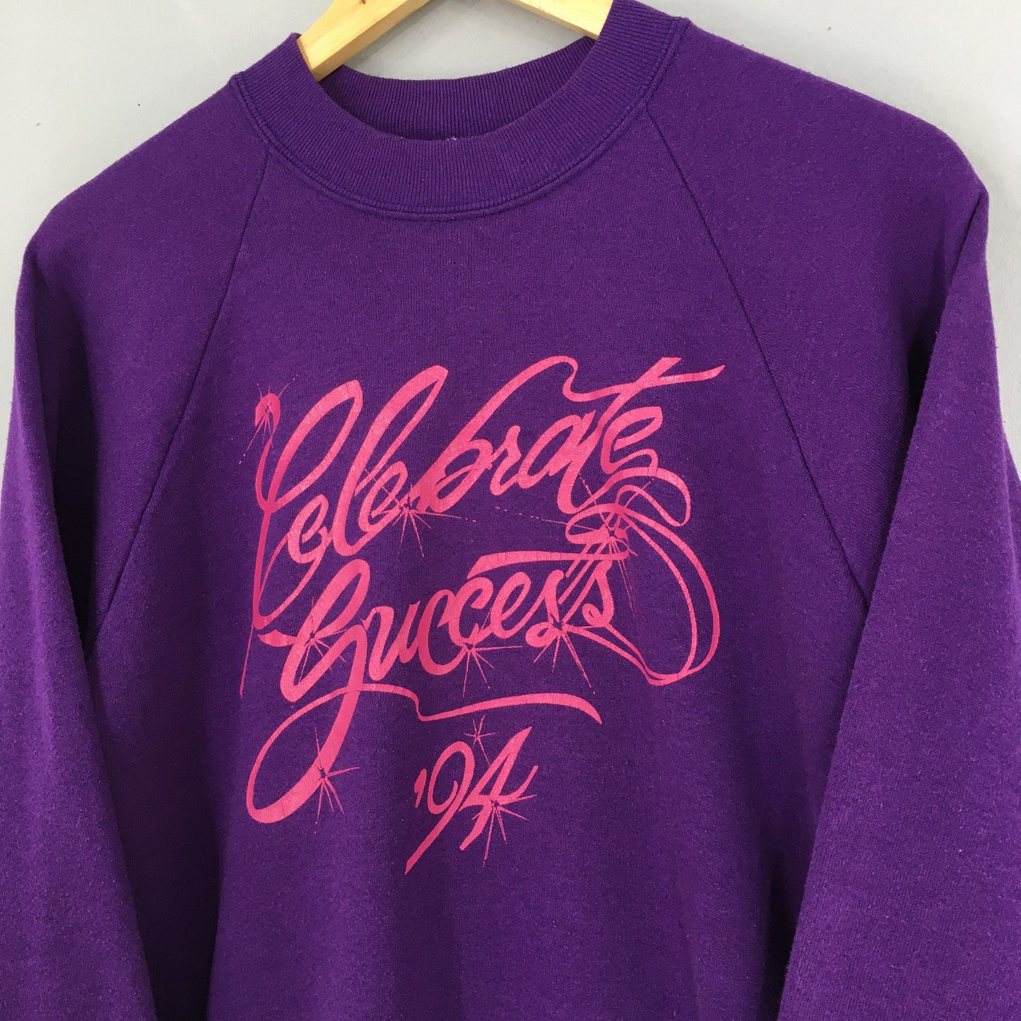 Quotes Celebrate Success '94 Sweatshirt Large