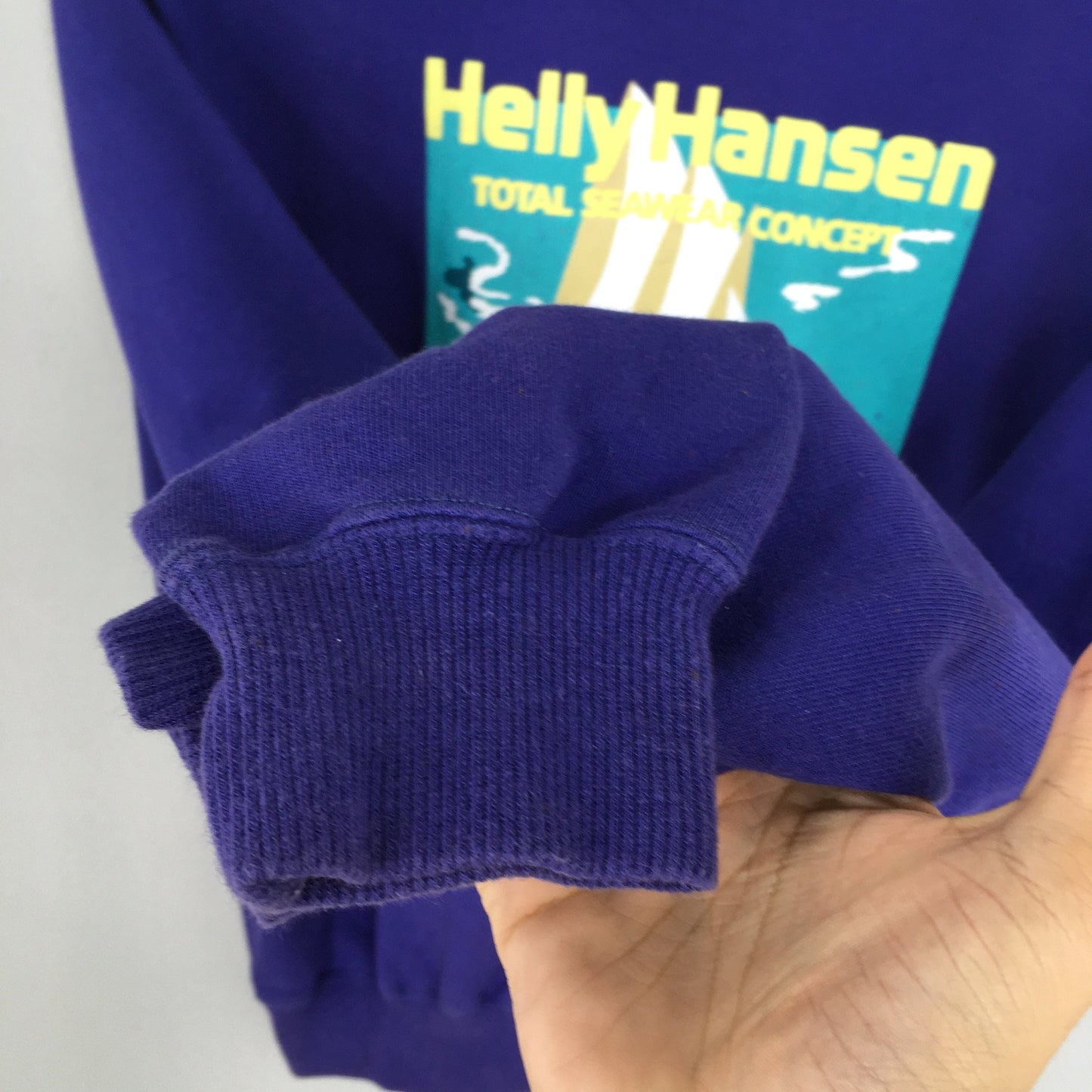 Helly Hansen Purple Sweatshirt Medium