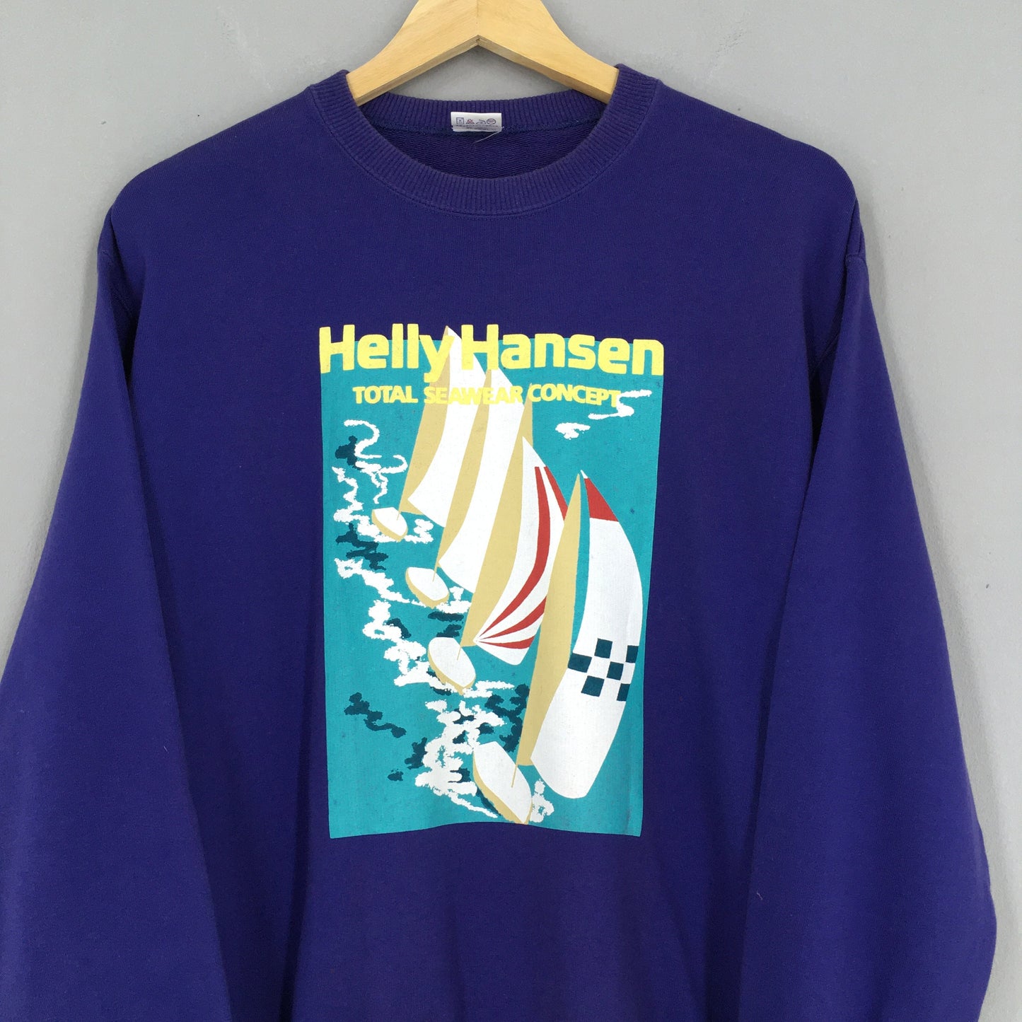 Helly Hansen Purple Sweatshirt Medium