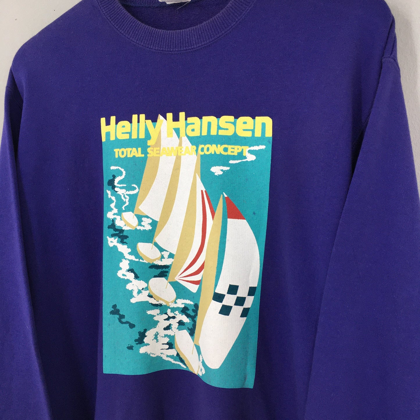 Helly Hansen Purple Sweatshirt Medium