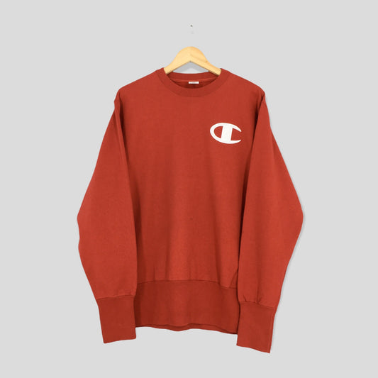 Champion Usa Red Sweatshirt Large