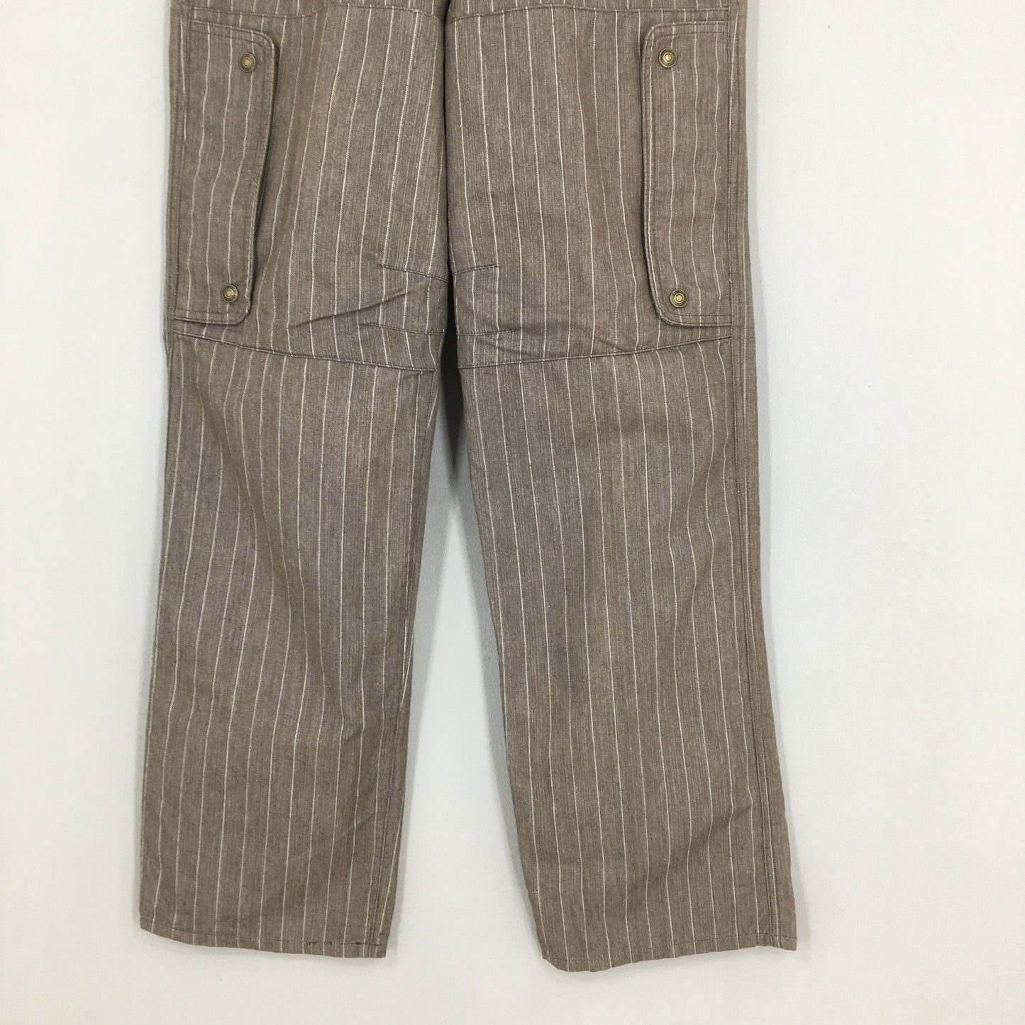 Amore Puro Striped Cargo Pants Size 30x32.5