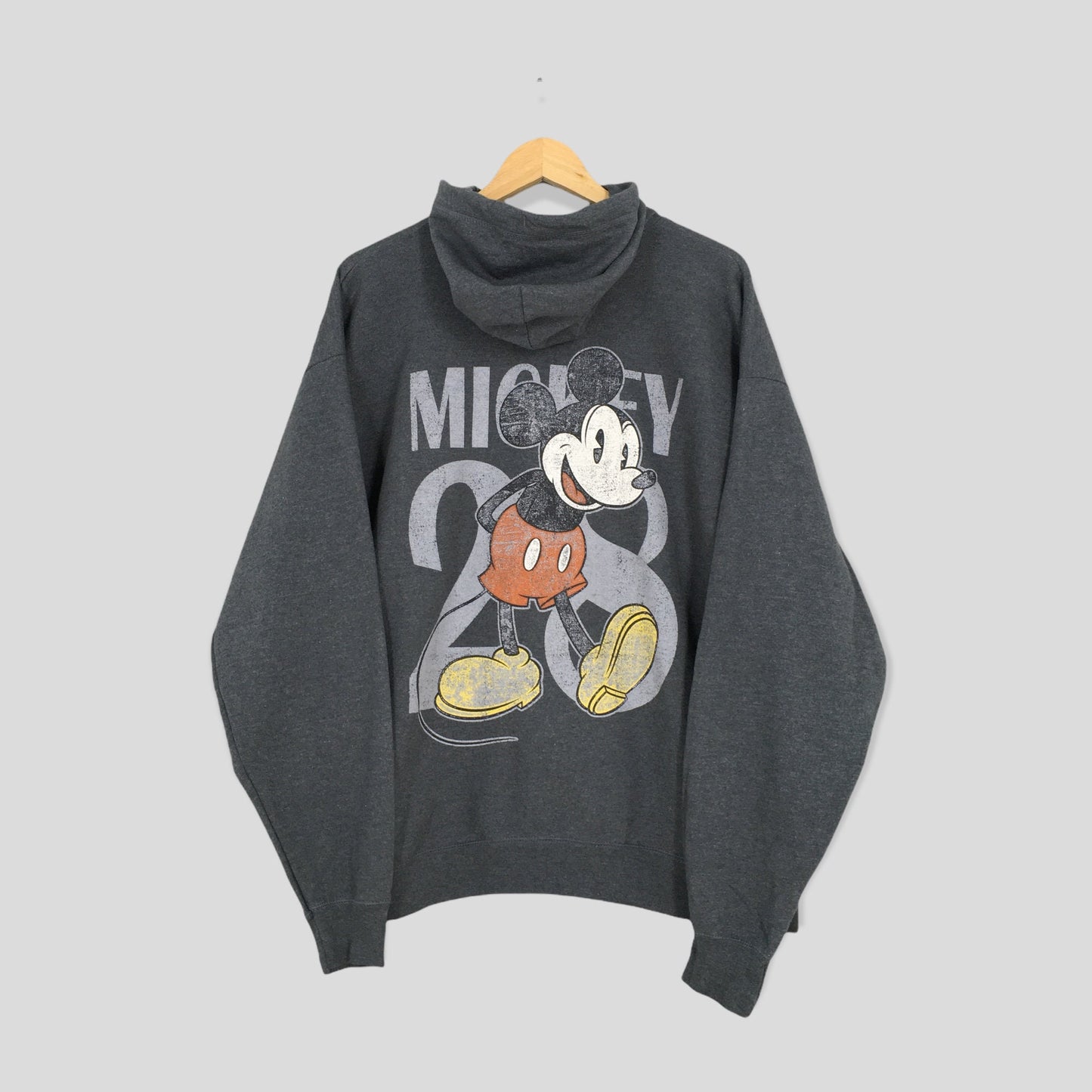 Mickey Mouse Disney Gray Sweatshirt XLarge