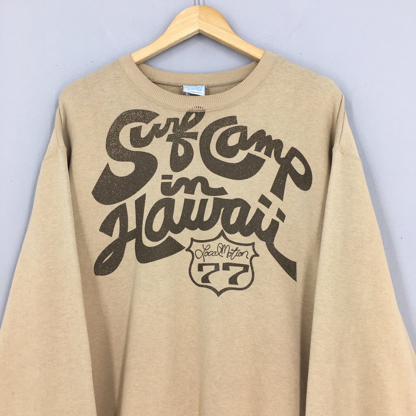 Local Motion Surfing Brown Sweatshirt Large