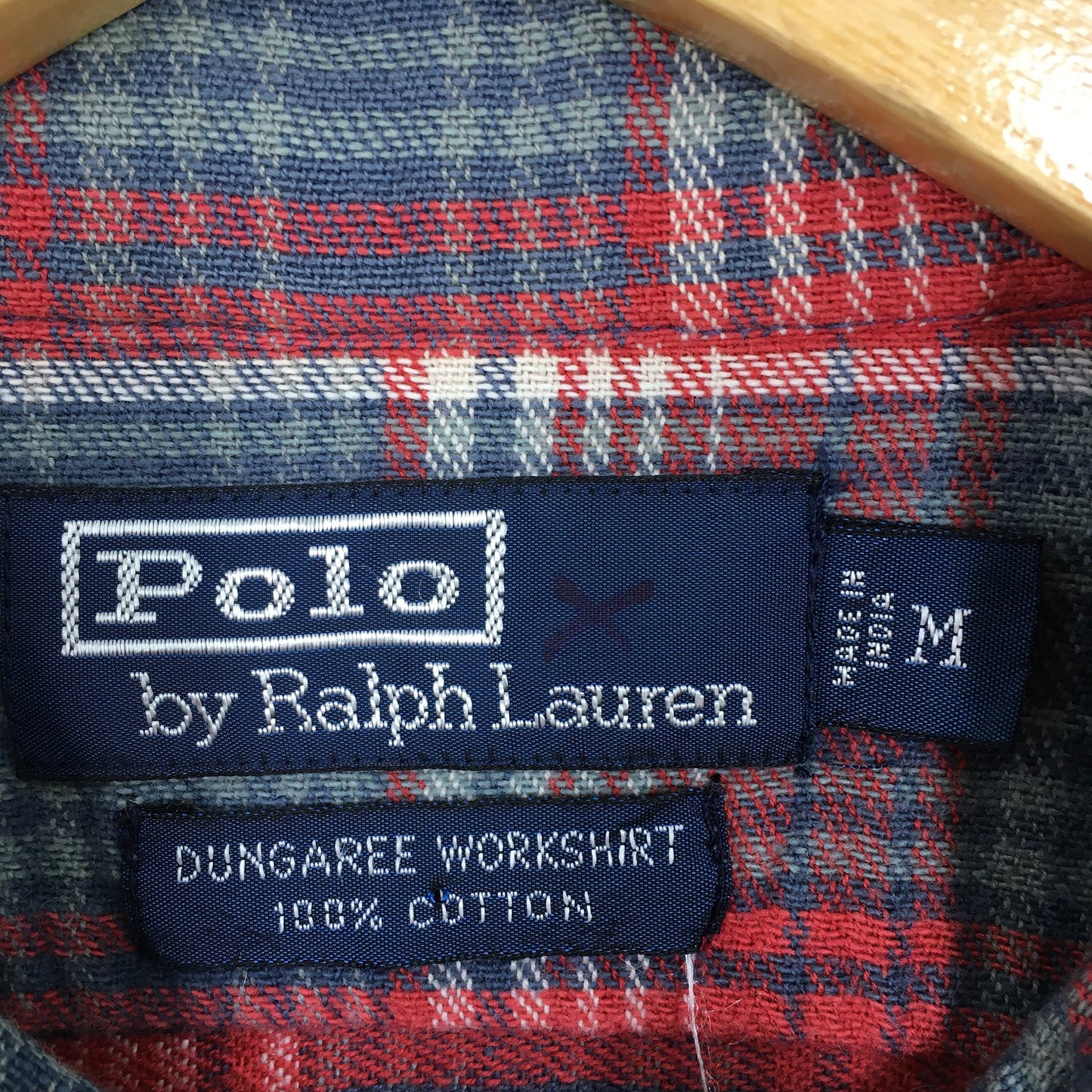 Polo Ralph Lauren Checkered Flannel Shirt Medium