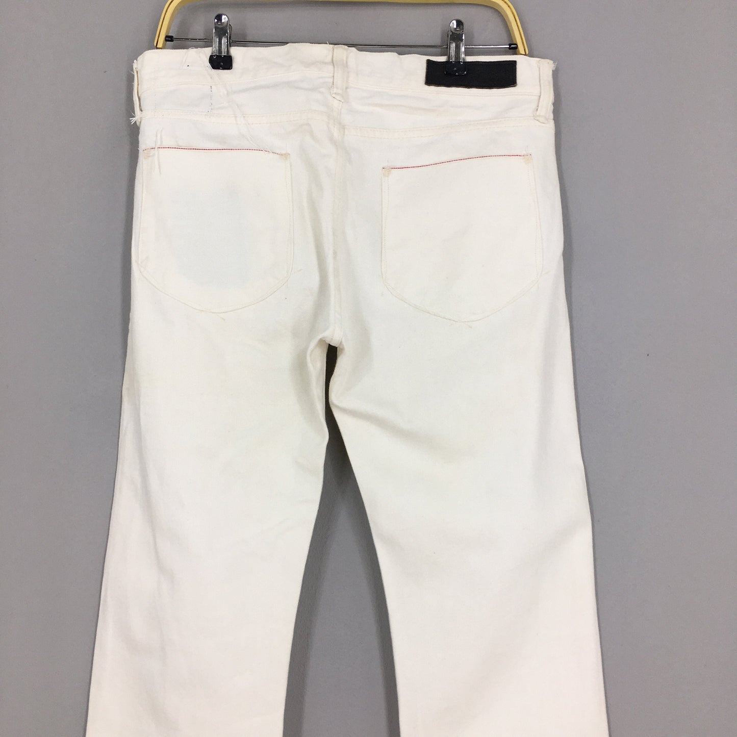 Kuro Japan White Denim Jeans Size 32x31