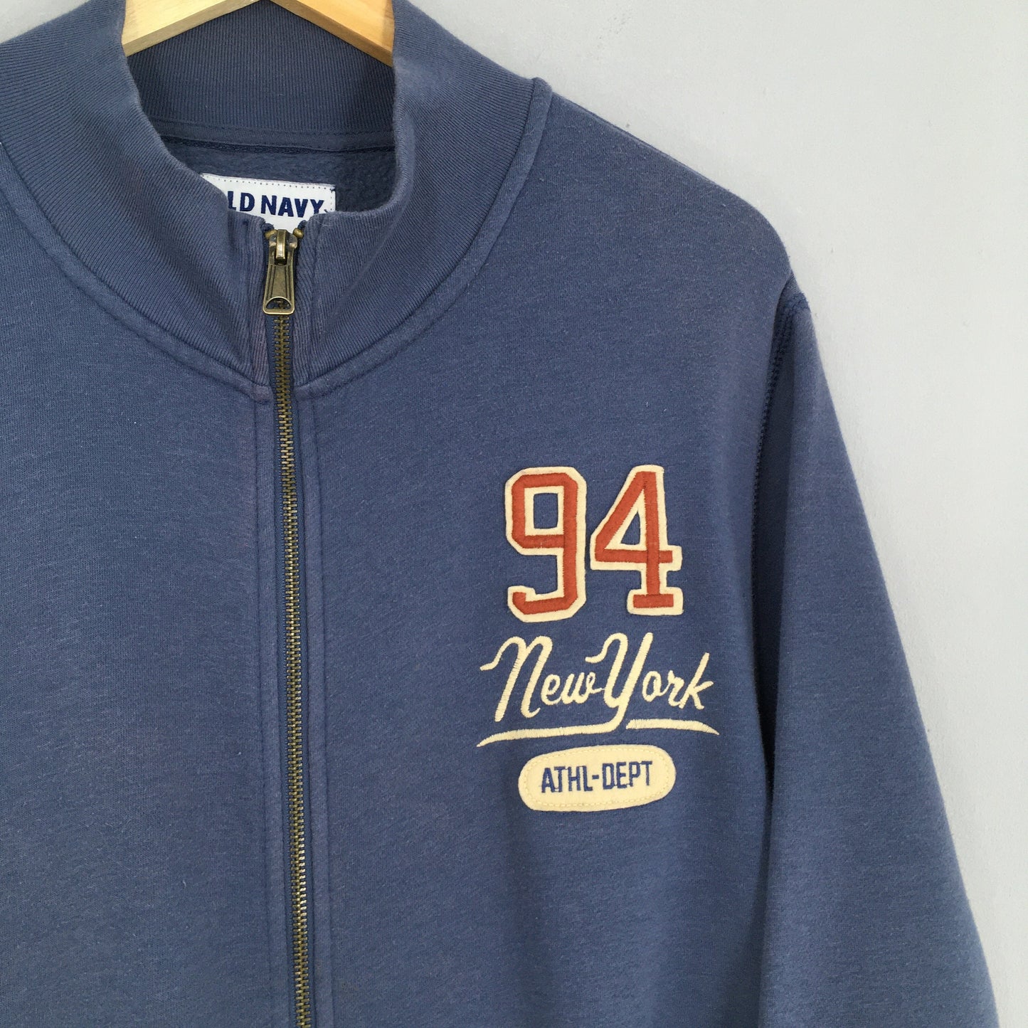 Old Navy New York Usa Blue Sweater Large