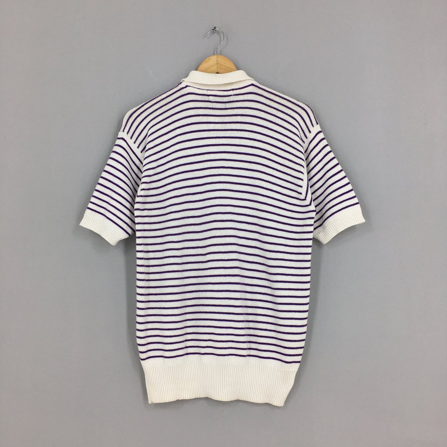 Polo Ralph Lauren Purple Stripes Polo Shirt Large