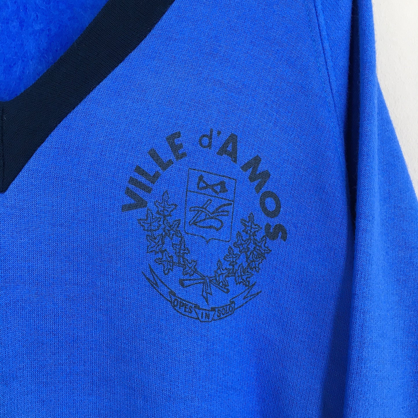 Ville d'Amos Blue Sweatshirt Large