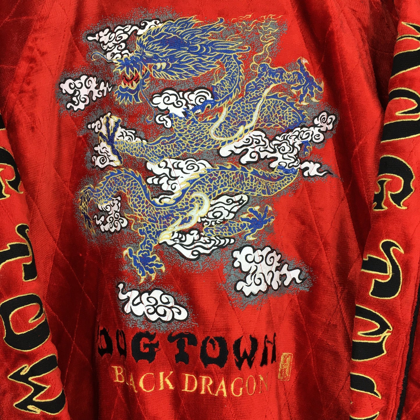 Dogtown Sukajan Dragon Velvet Jacket XLarge