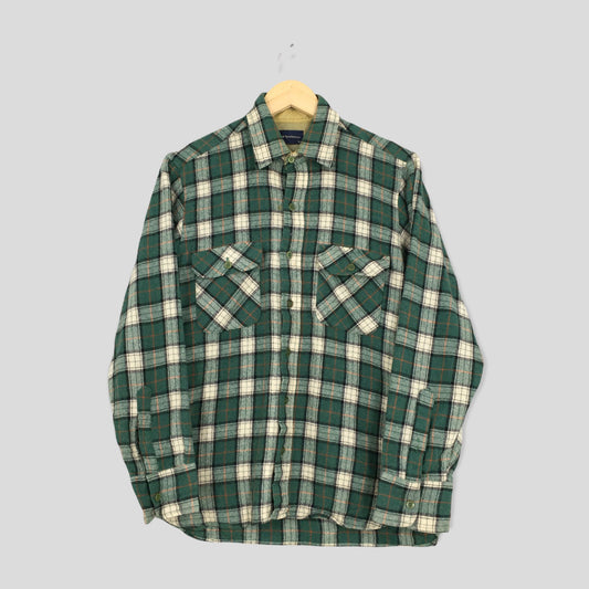 Arrow Sportswear Plaid Tartan Flannel Medium