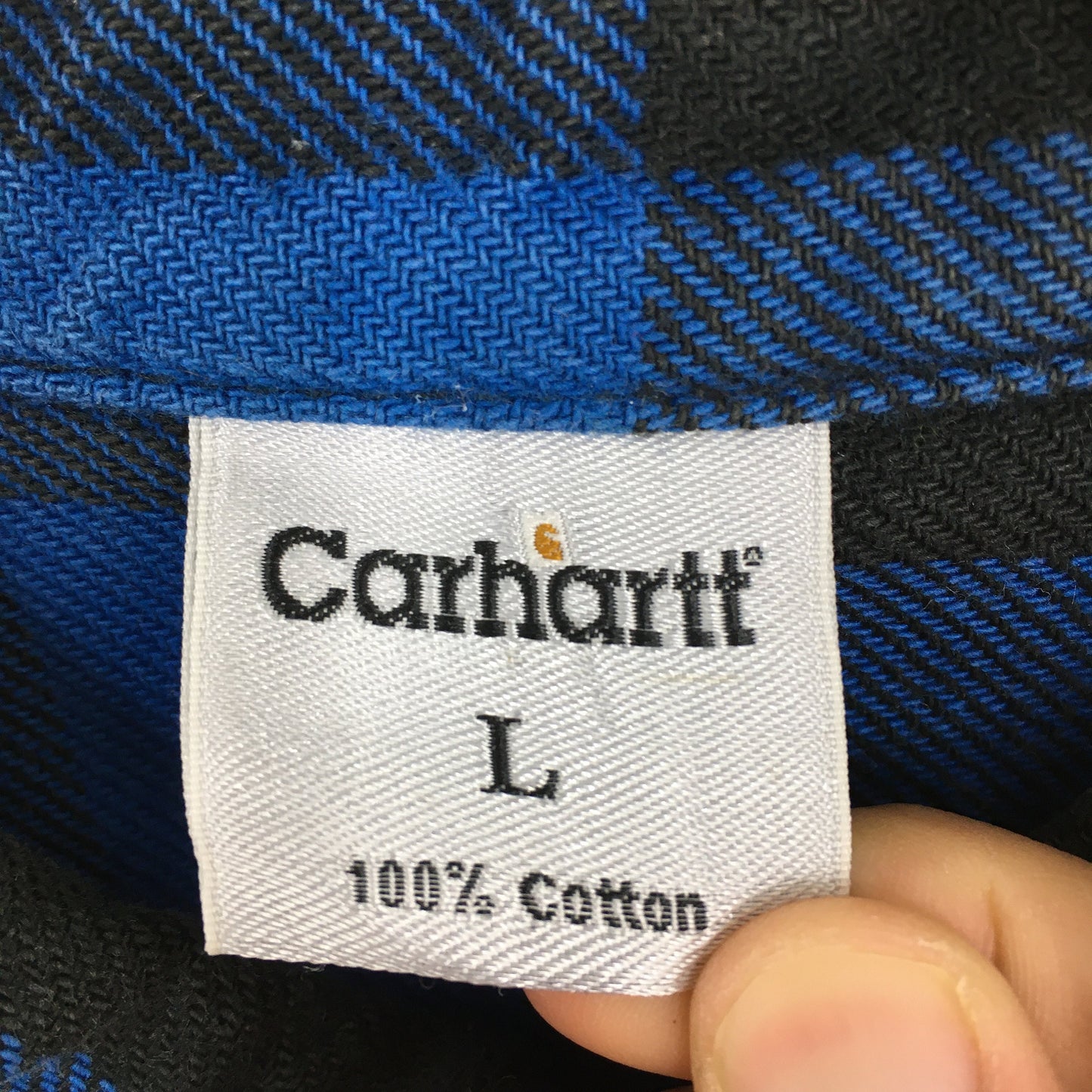 Carhartt Plaid Tartan Checkered Shirt Large