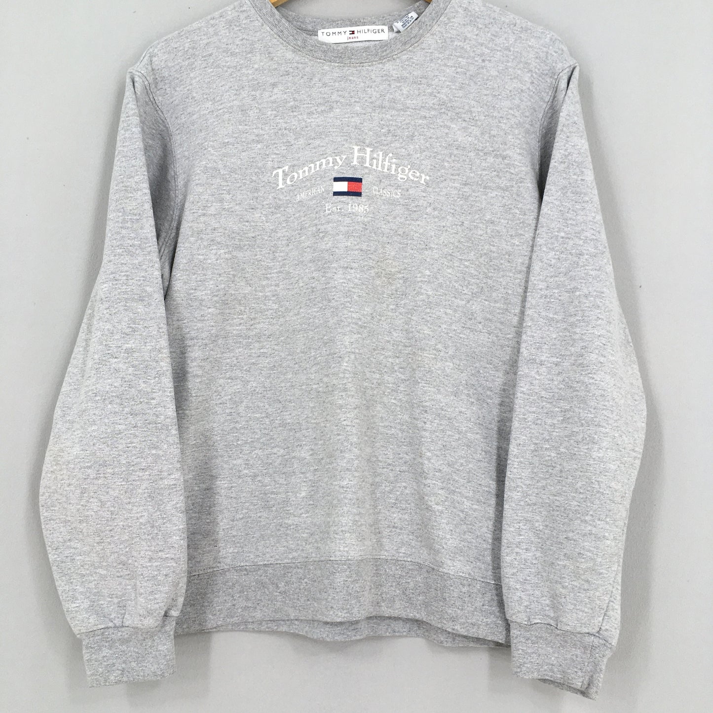 Tommy Hilfiger Gray Sweatshirt Medium