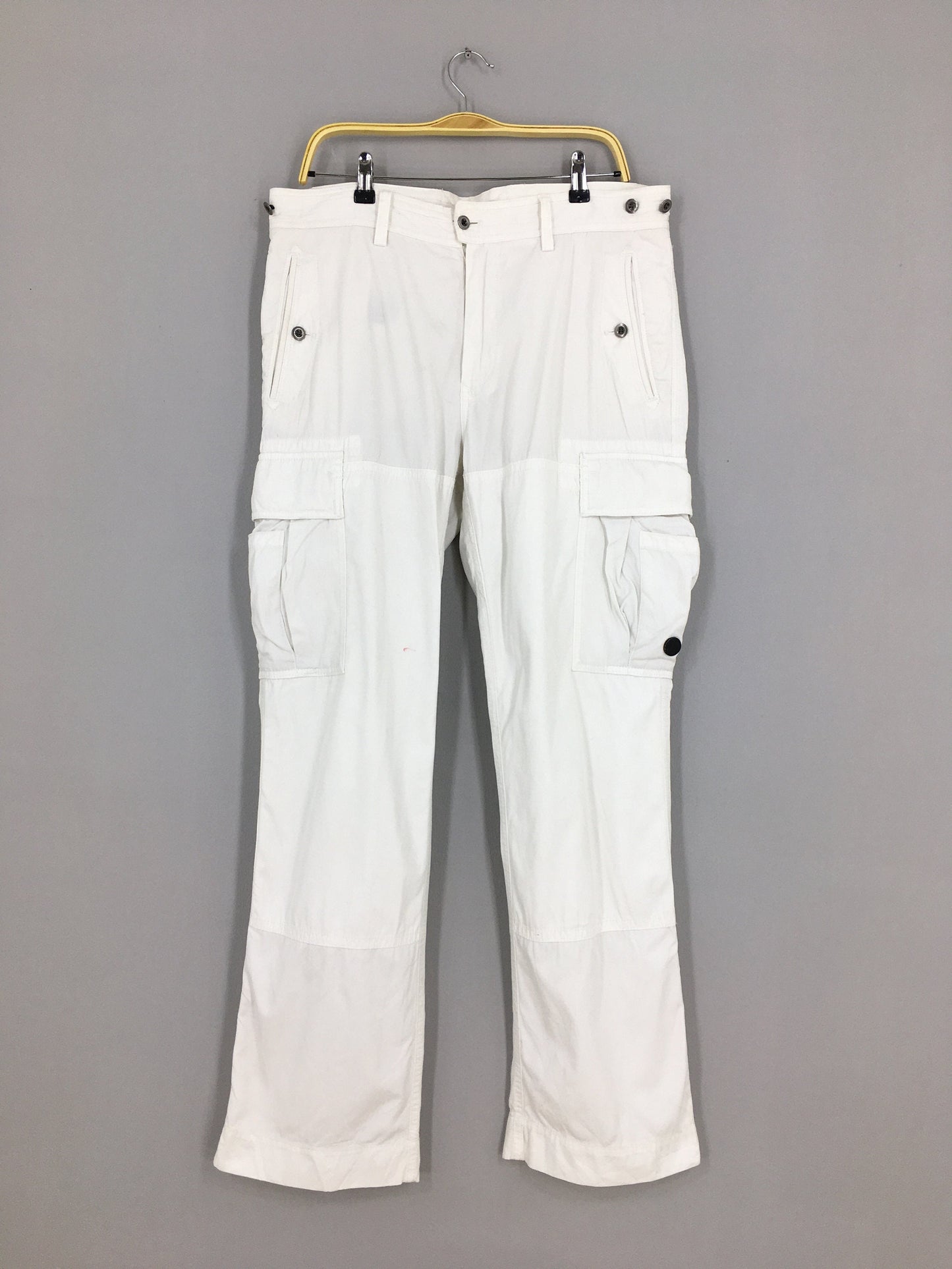 Polo Ralph Lauren Cargo White Pants Size 36x32.5