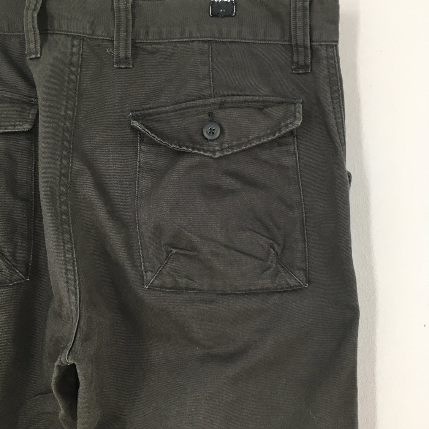 Japanese Straight Cut Cargo Pants Size 34x32