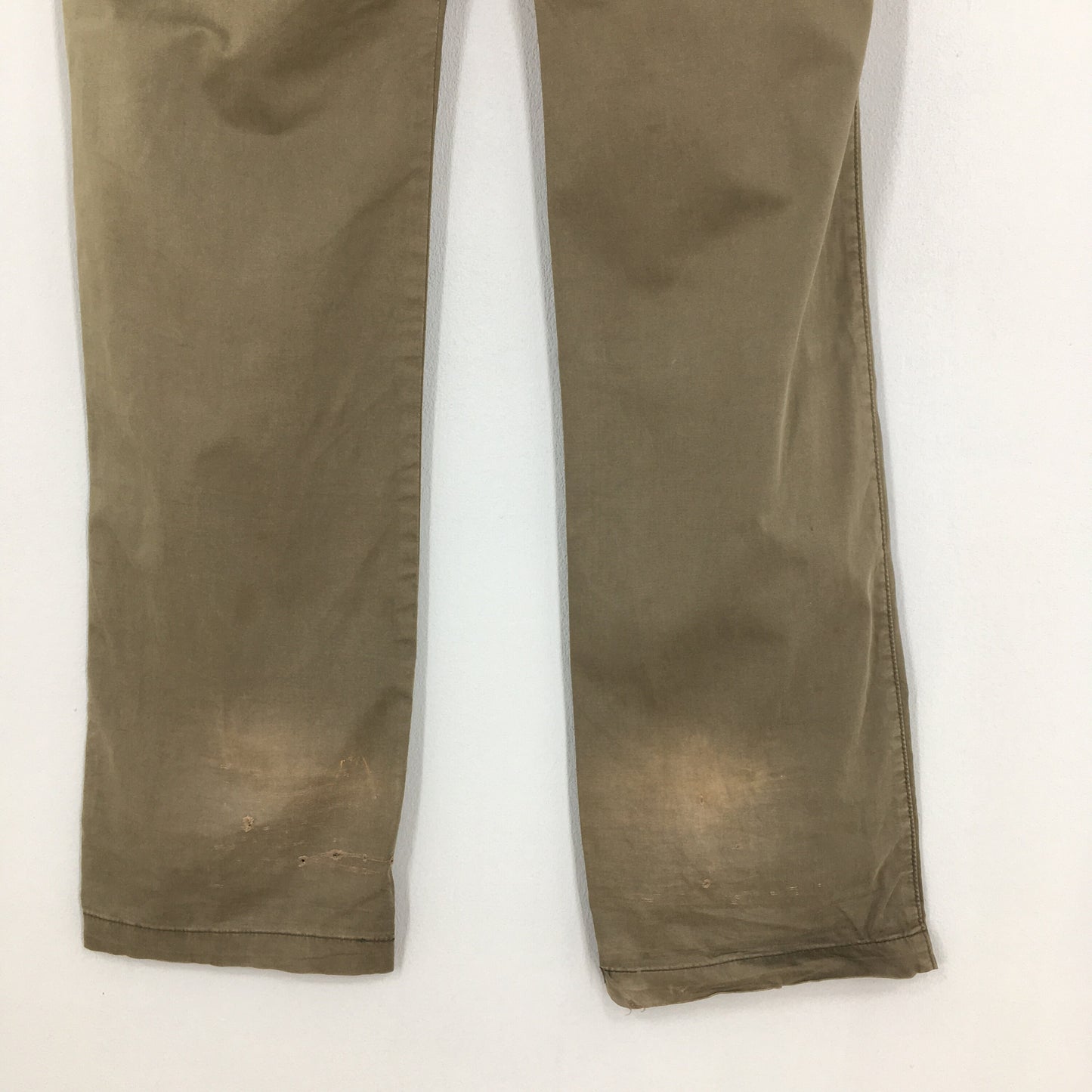 Japanese Cargo Pants Brown Straight Cut Pants Size 34x33