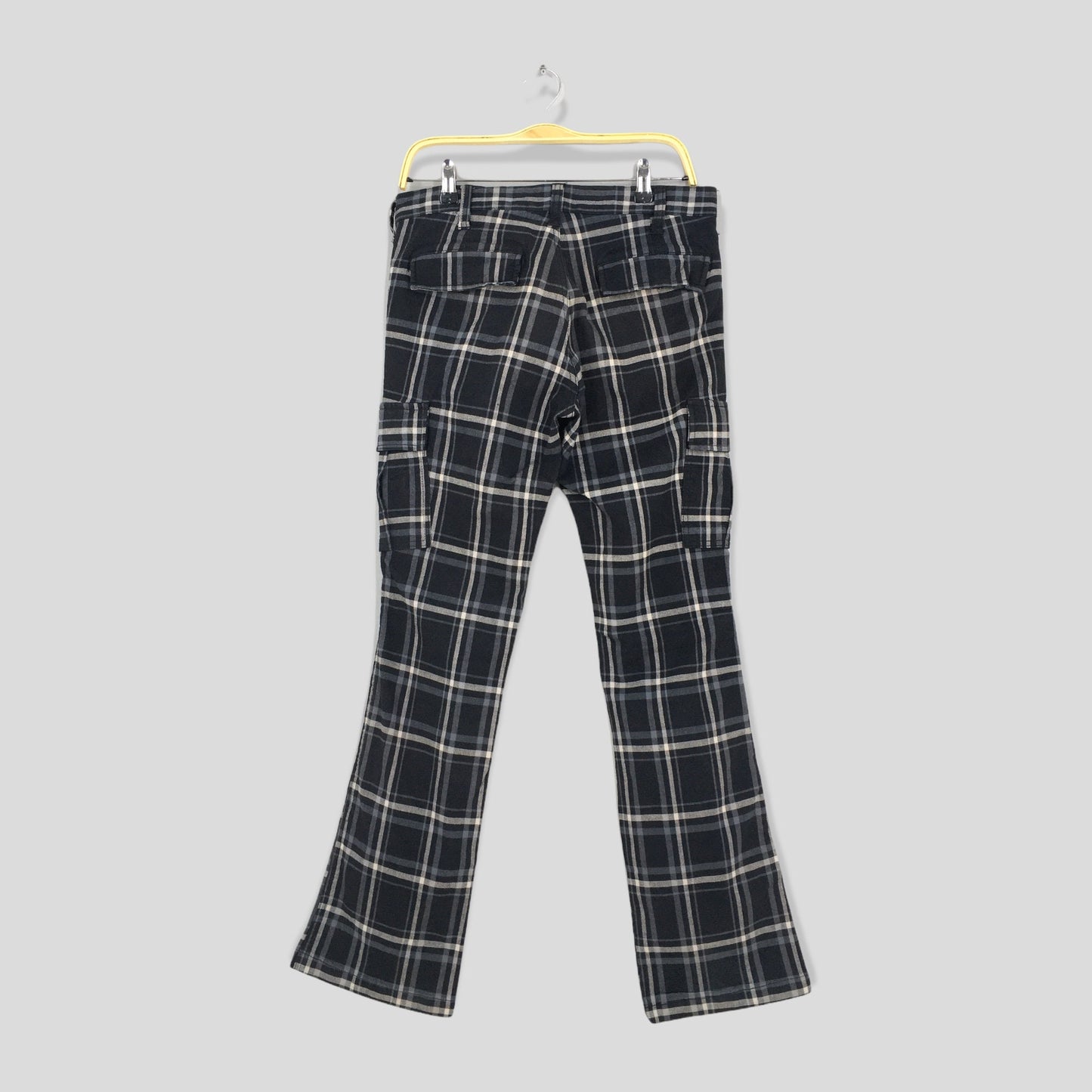 Bee Bell Japan Cargo Pants Tartan Size 32x31