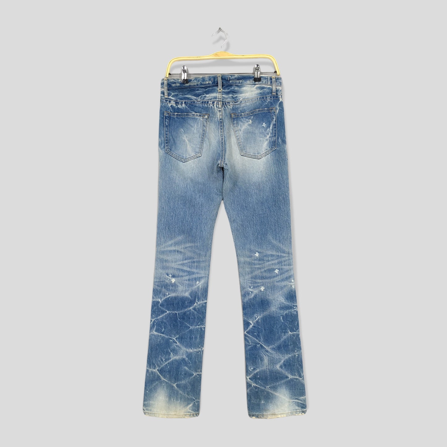 Blue Way Japan Acid Wash Jeans Size 30x34