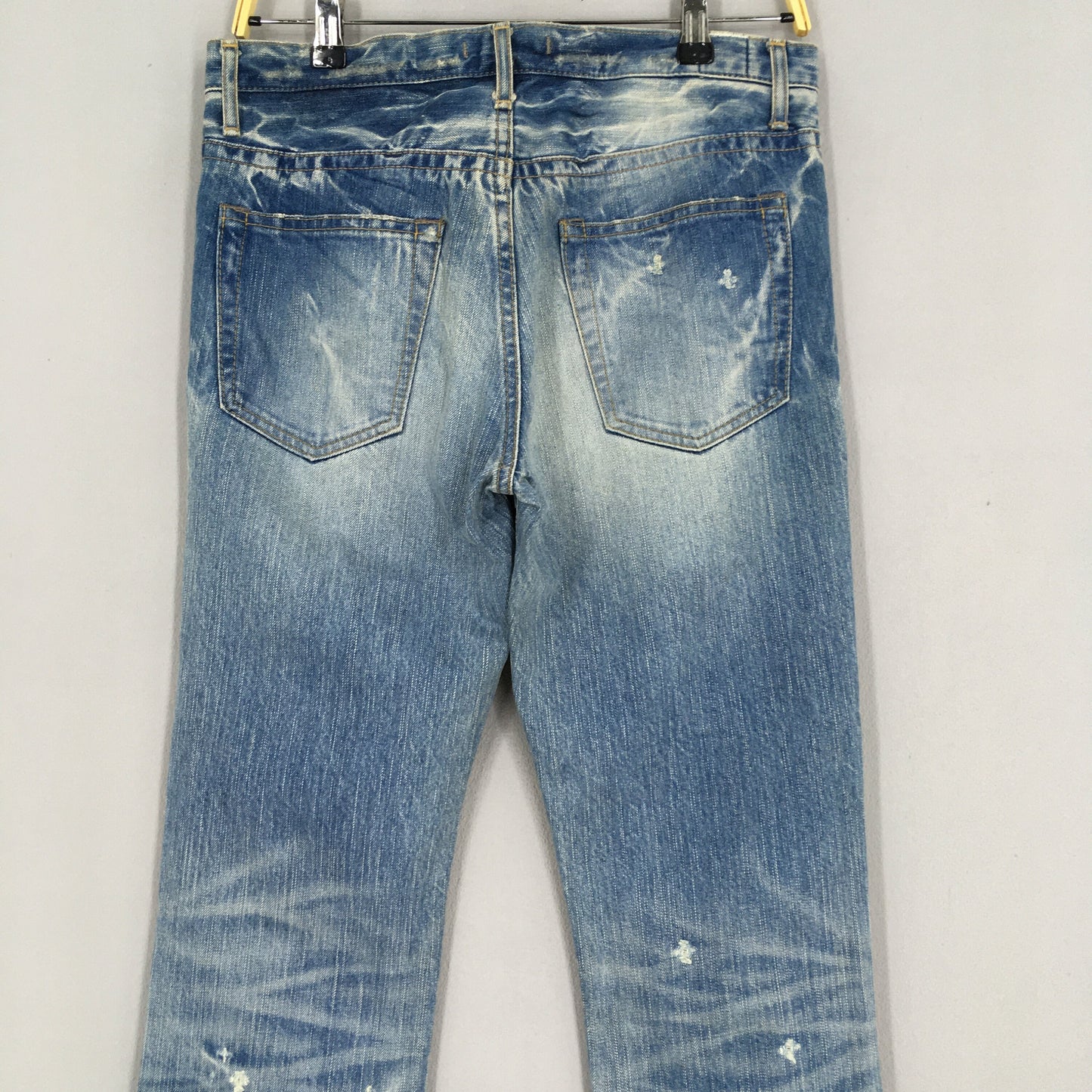 Blue Way Japan Acid Wash Jeans Size 30x34