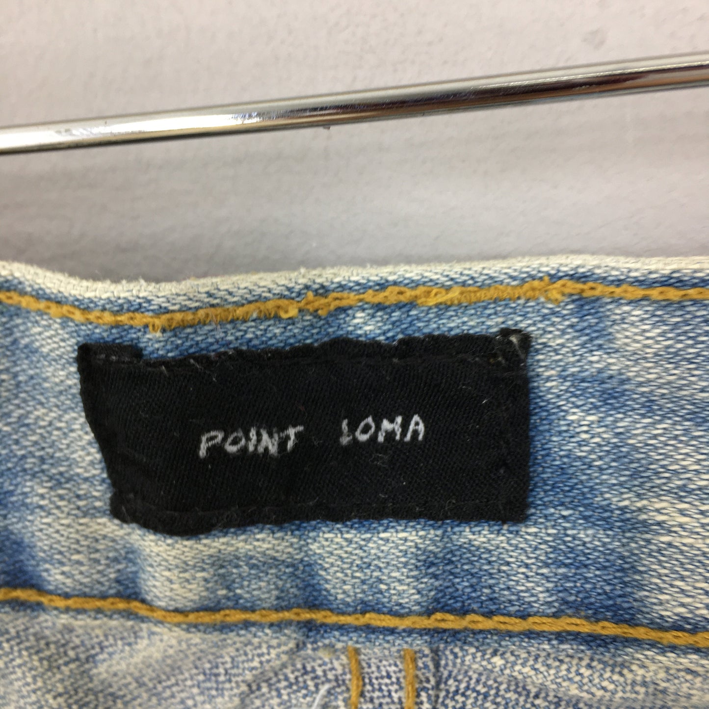 Point Loma Ripped Art Denim Jeans Size 30x32