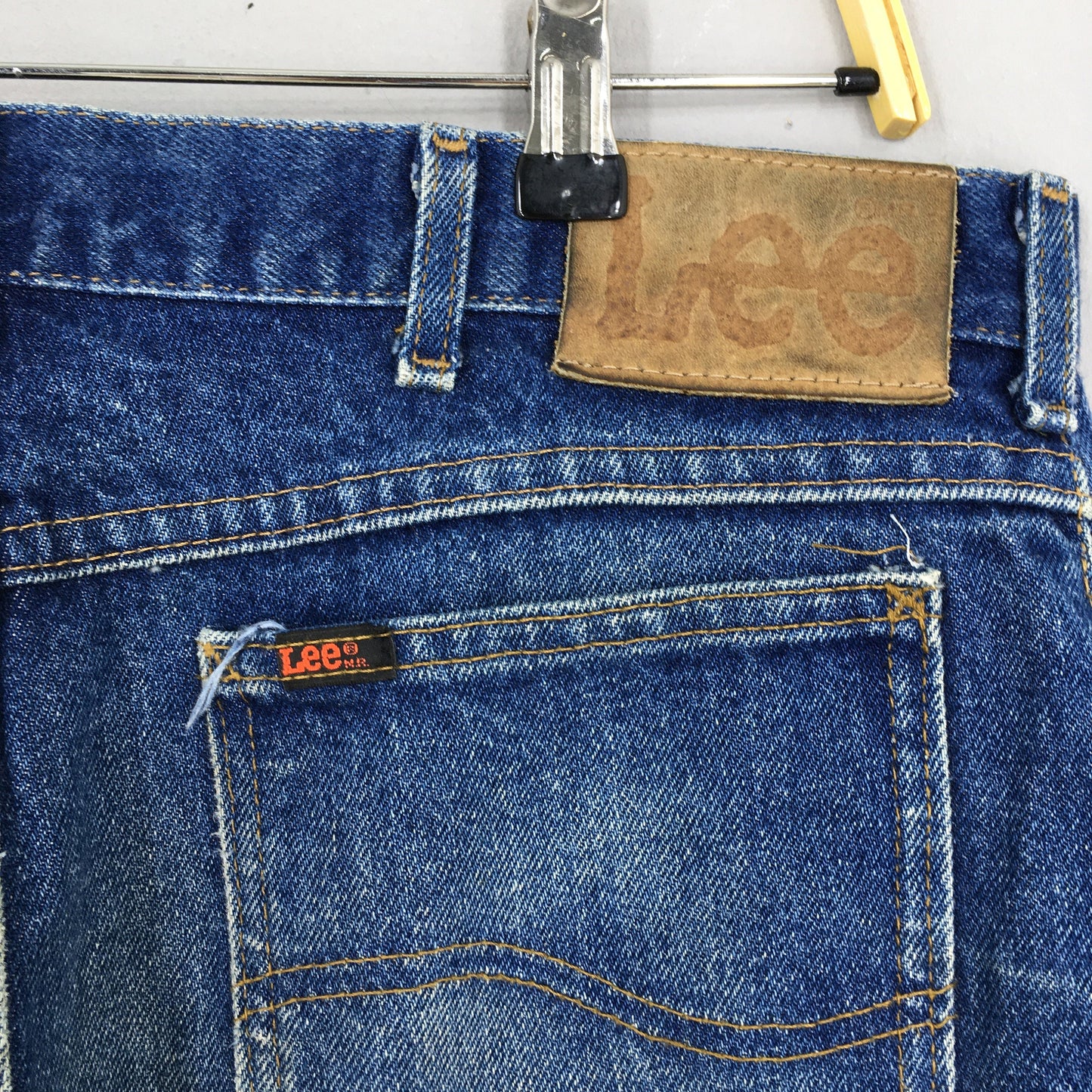 Lee Usa Dark Blue Jeans Size 36x33