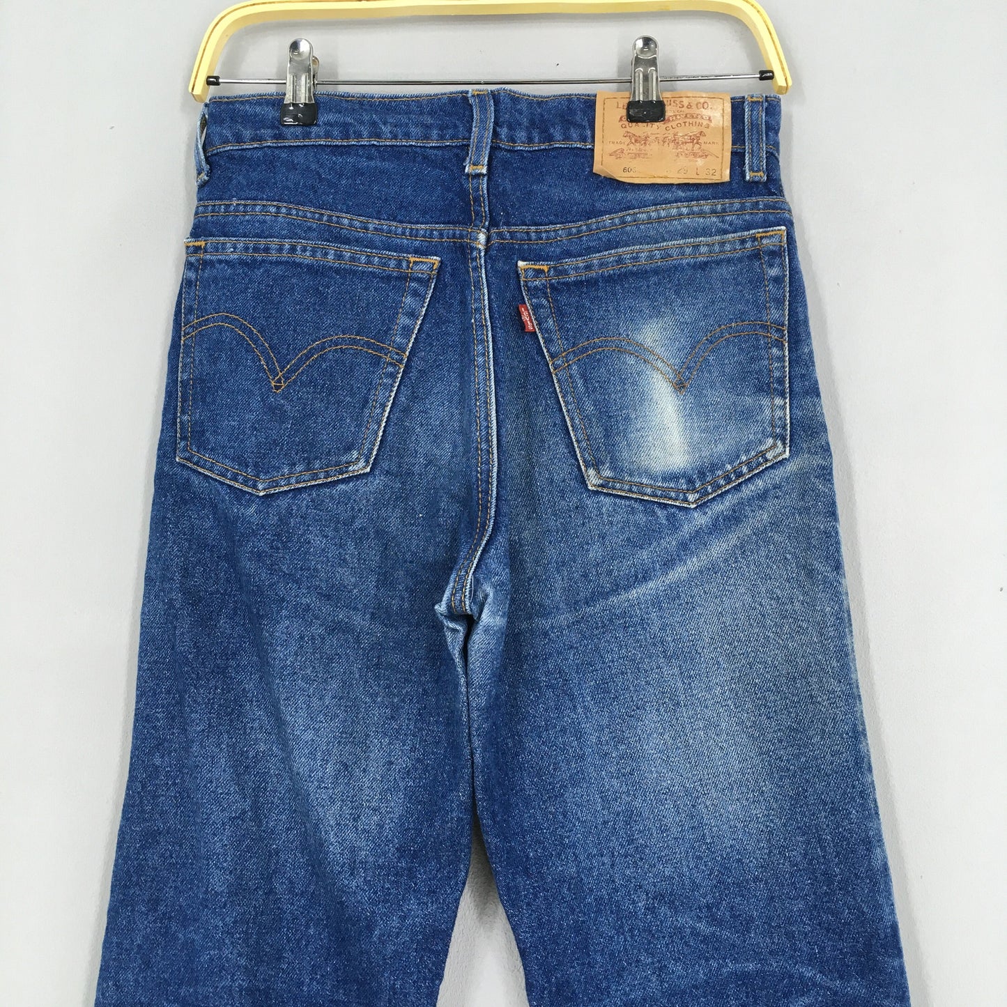 Levi's 606 Indigo Blue Jeans Size 28x27