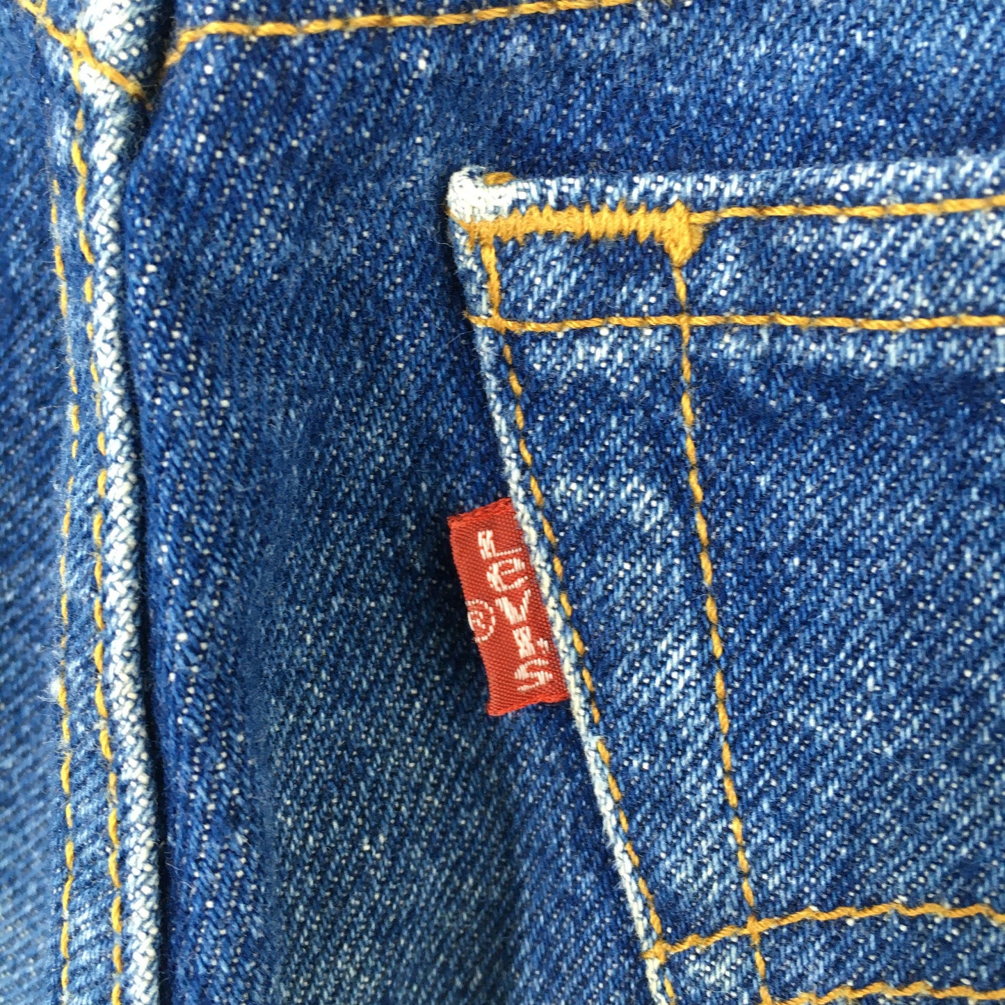 Levi's 606 Indigo Blue Jeans Size 28x27