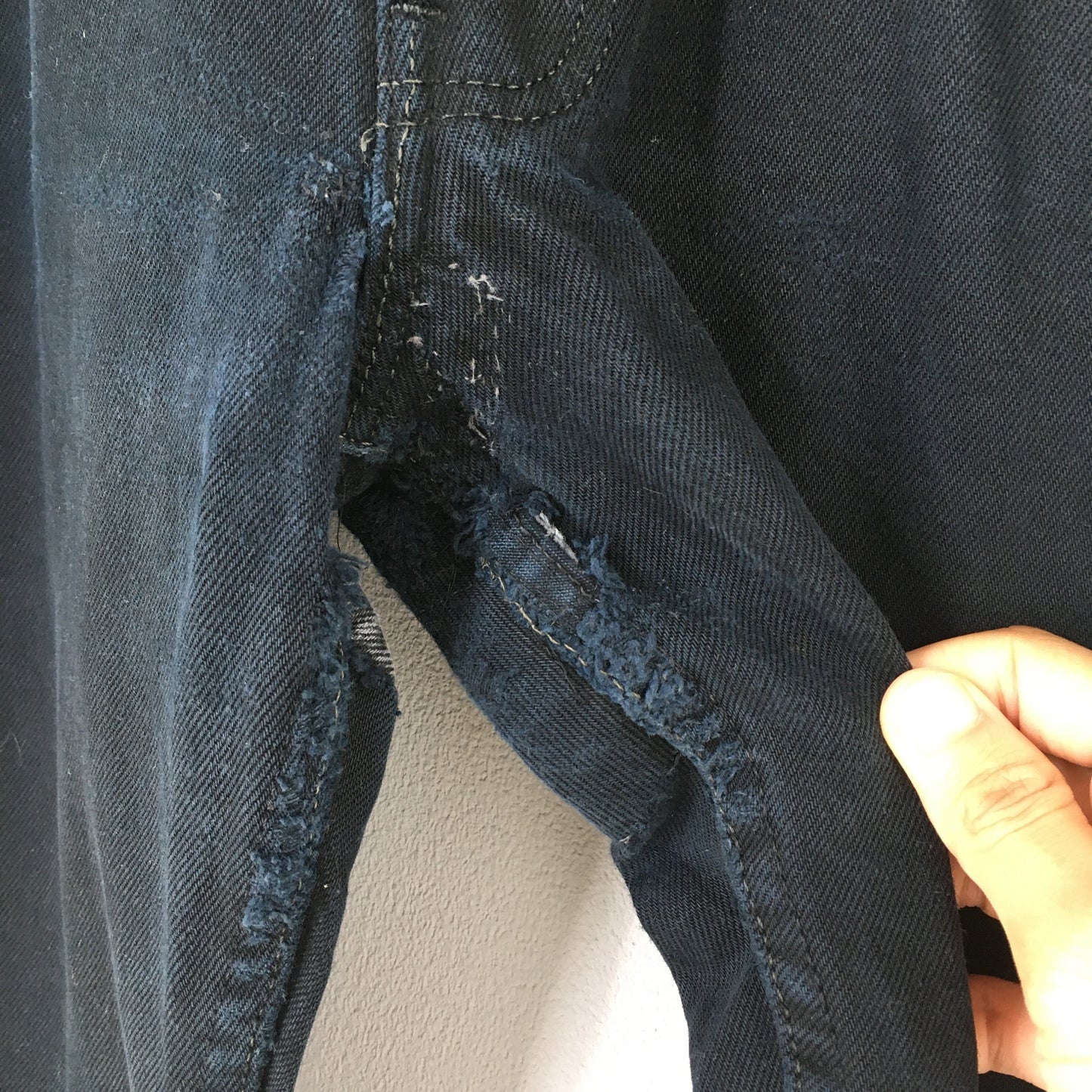 Levis 501 Levi's Overdyed Black Jeans Size 32x32