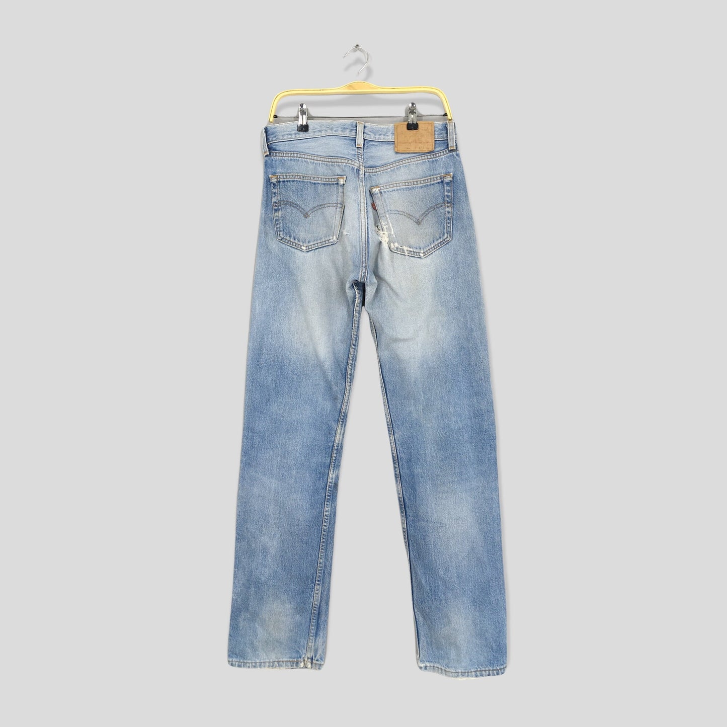 Levis 501XX Blue Acid Distressed Jeans Size 30x33